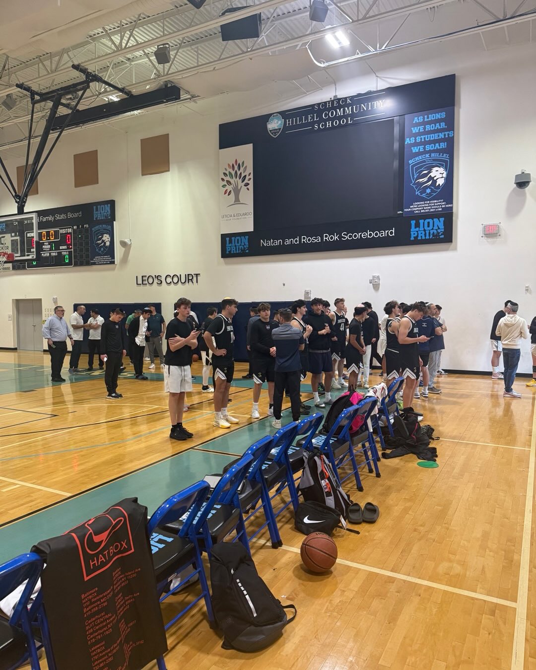 2026 Binyamin Airley Invitational Championship Game sights and sounds. Pre-game Mincha, Rabbi Avi Green’s D’Var Torah, Rob Airley addresses crowd, Chai Lifeline ceremonial Tip-Off, game action and Jewish Culture Huddle