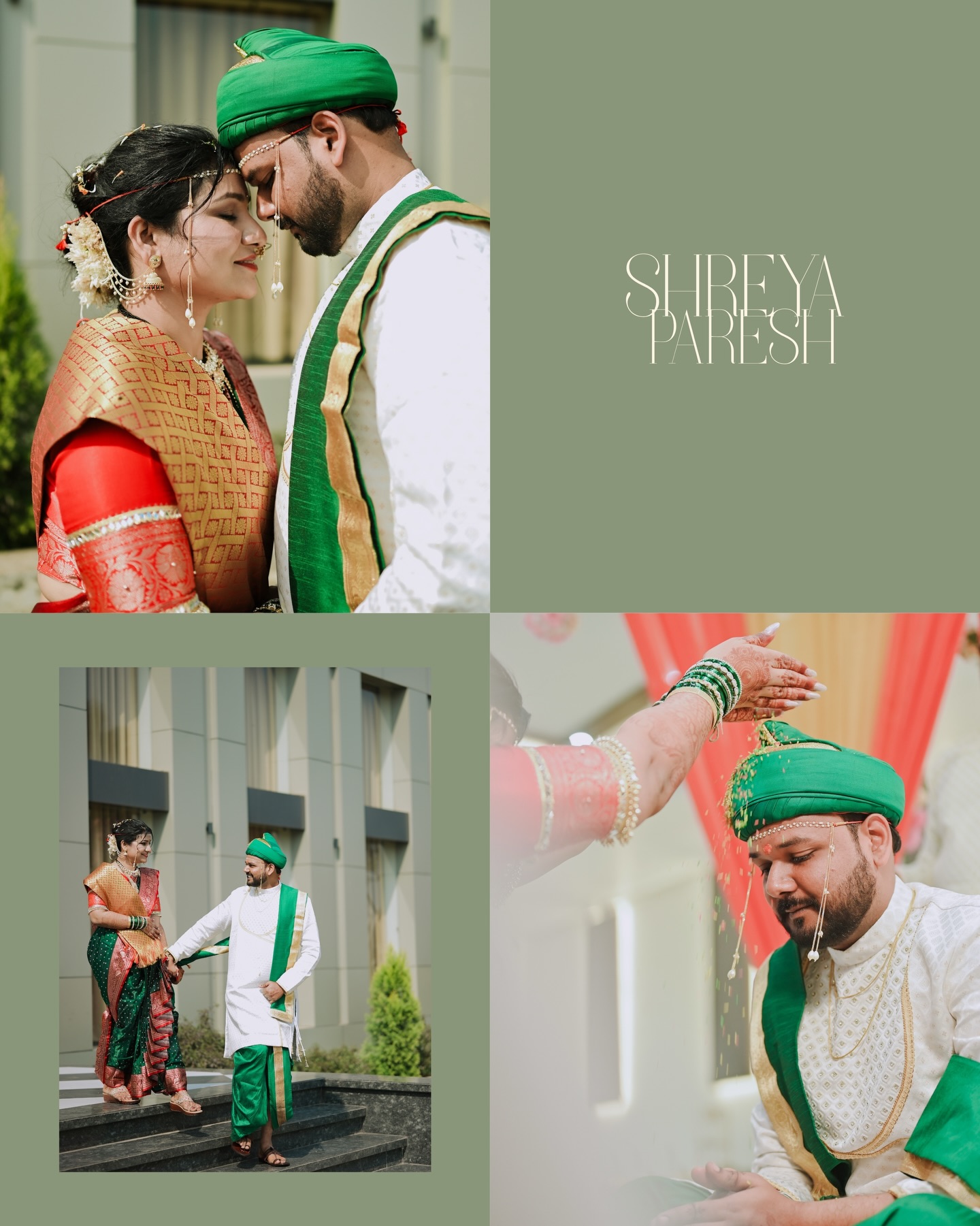 Shreya looks radiant, perfectly complementing Paresh’s dignified traditional attire❤️
#ajitguptaphotography #marathiwedding #weddingphotography #couple #ritual