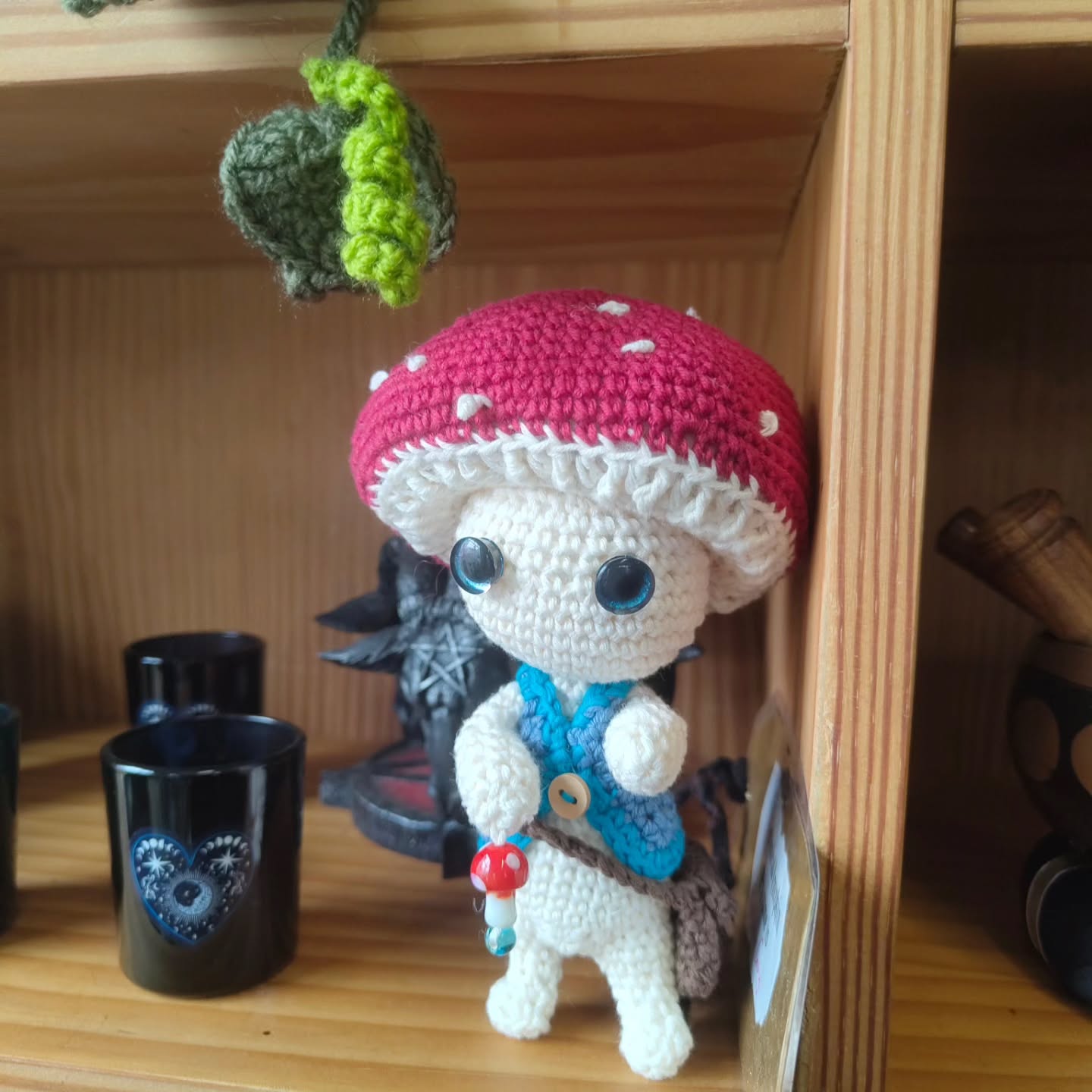 Good morning Wytches, we have something new in the shop, straight from the weaving hands of @squashblossomfibreart !
Handcrafted from a pattern by Megan Lapp and crochet by Squash Blossom Fibres
Welcome to our range of Botanical Impkins!
These are not toys, they have wire inside and are unsuitable for children.
However those with a mischievousness or a love of all things Feary and Fae will absolutely want to collect all of these!
Introducing Mushroom Guy, Pumpkin Boy, Strawberry Girl and my absolute favourite, Mandrake Man.
There are currently only 1 of each, so get them whilst you can. Priced £20 each.
And this is another subtle nod to something new, something different!
Clues so far are we sell Herbs and Herbal products, the Mushroom and dark forest items we got in before Christmas, the renovation and decoration............
Can't wait to reveal!
See you all soon
Blessings of the Land Sea and the Sky ❤️❤️❤️❤️