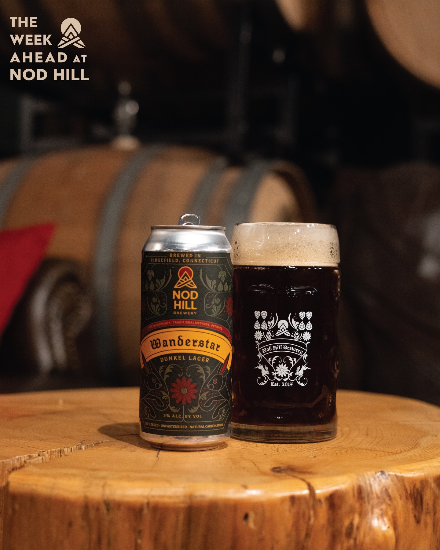 Fresh lager this week! We are excited to present Wanderstar, our dunkel lager - perfectly timed for enjoyment in this cold snowy weather.
Now that we are well & truly into winter, we are updating our operating hours a bit. Going forward, we will be closed on Tuesday evenings and opening an hour later (at 4pm) on Wednesdays & Thursdays.
Wednesday
Pub Trivia Night - Dry January Edition with @athleticbrewing - signups 6:30pm, gameplay 7pm
@lospoblanosmexicangrill serves 4:30-8:30pm
Thursday
Ramblin’ Dan Stevens live in the Taproom 6:30pm @ramblindanstevens
@thechamotruck serves 4:30-8:30pm
Friday
Junco Partners Live in the Backspace 6:30pm tix at link in bio @thejuncopartners
@thechamotruck serves 12:30-8:30pm
Saturday
@thechamotruck serves 12:30-8:30pm
Sunday
@thechamotruck serves 12:30-6:30pm
#trivia#trivianight#ridgefieldct#reddingct#georgetownct#bethelct#wiltonct#westonct#nodhillbrewery#ctbeer#caskale#pubtrivia#dryjanuary#lospoblanosmexicangrill#thechamo#juncopartners#jamiemclean#ramblindan#ramblindanstevens#athleticbrewing