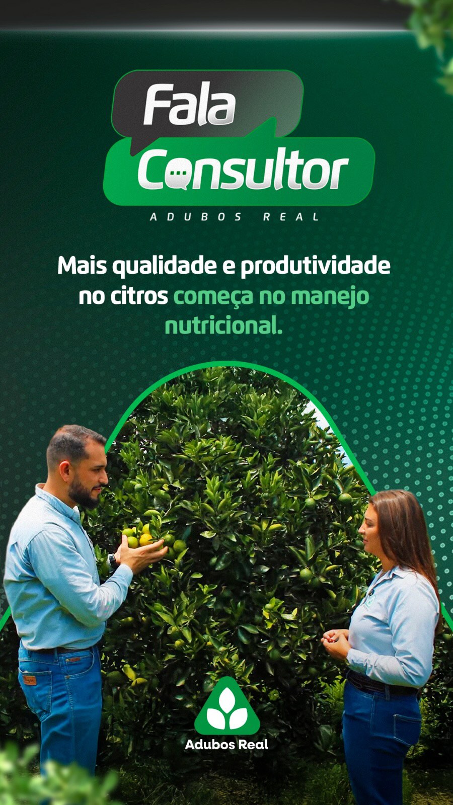 O manejo nutricional é decisivo para quem busca mais produtividade, qualidade e rentabilidade na cultura dos citros. Quando aplicado nos momentos corretos da fenologia da planta, ele contribui para melhor retenção de frutos, padronização e ganho de peso.
Neste vídeo, nossa equipe mostra como tecnologias como Hydra-Hume, Nucleus OrthoPhos e Nucleus 21 auxiliam no desenvolvimento da planta, no enchimento dos frutos e na entrega de mais caixas por pé.
👉 Se você produz citros e quer elevar o nível da sua lavoura, este conteúdo é para você.
Acesse o link na bio e assista ao vídeo completo no nosso canal do Youtube: Adubos Real TV.
#Citros #hydrahume #ManejoNutricional #bioativador #Nutriçãodeplantas safrareal AdubosReal Agricultura Citrus produtorrural citricultura citricultor