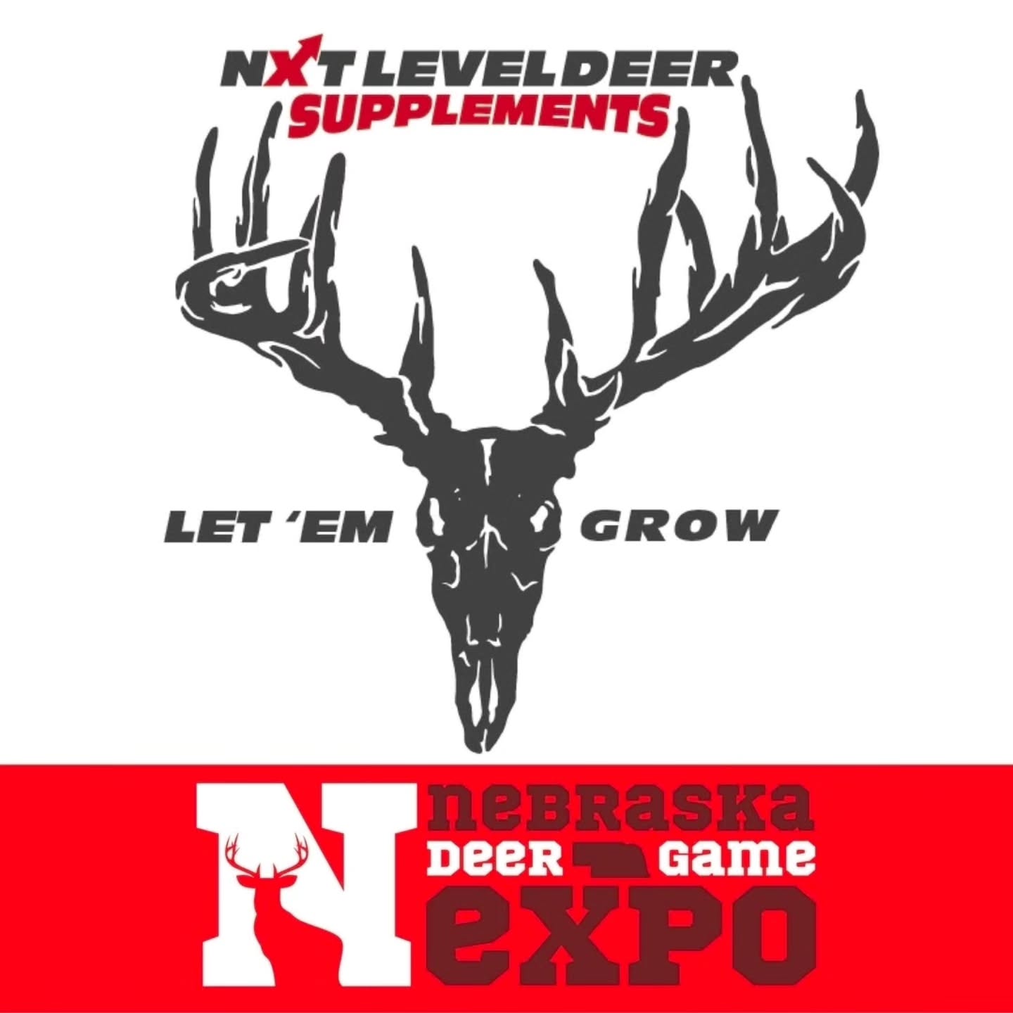 Come see us this January 16th through the 18th at the @sandhillsglobaleventcenter. Stop by our booth, check out our supplements and let’s chat about taking your deer herd to the NXT Level! See you there! @nebraskadeergameexpo