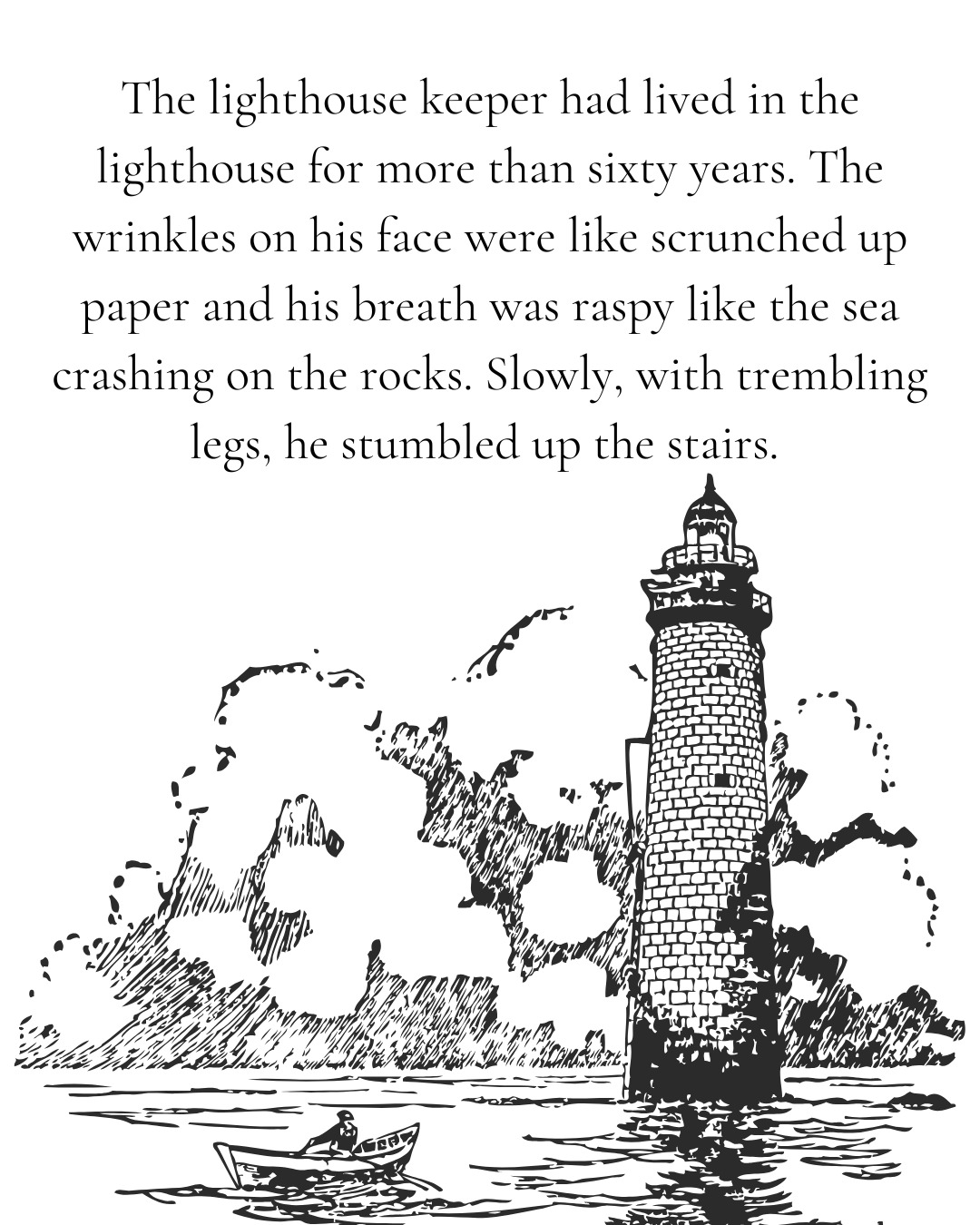 One of those lessons where I could step back, listen and read… and just feel incredibly proud of how far they've all come.
Today’s focus was 'show, don’t tell' — showing the lighthouse keeper’s age without ever saying “he was old”. The results were thoughtful, vivid and full of quiet sophistication.
This is what grows from strong academic foundations, high expectations, and plenty of love and support ❤️