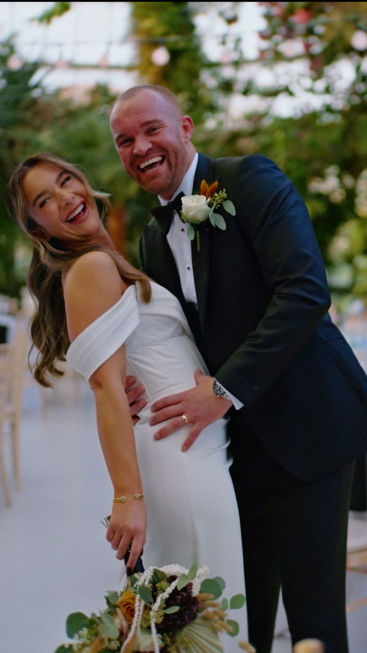 The Wedding of Liam & Bethany 🤵👰
Venue - @seftonparkpalmhouse
Makeup - @emmaseatreemakeup
Hair Stylist - @_hair.lucy
Wedding dress shop and designer - @theaislebridal @janehillbridal
Florist - @theflowergirlmanchester
Perfume/Scent - @maisonfranciskurkdjian Oud Satin mood / @diptyque
Bridesmaid dresses - @clubllondon
Catering - @dinevenues
Groom and groomsmen suits - @slatermenswear
DJ, Band or Musicians - @whiskeywood.band / @jadegallaghermusic / @danielclarkemusic @entertainmentnationuk
Jewellery - @monicavinader