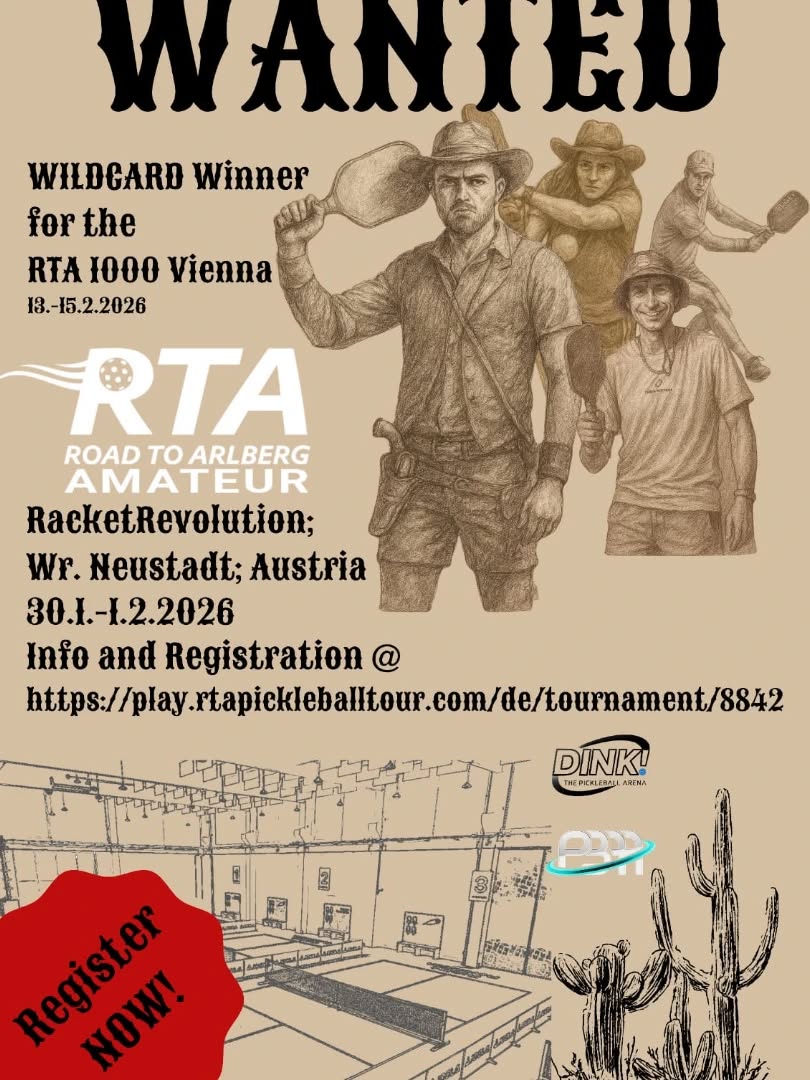 Register now @ play.rtapickleballtour.com/tournament/8842