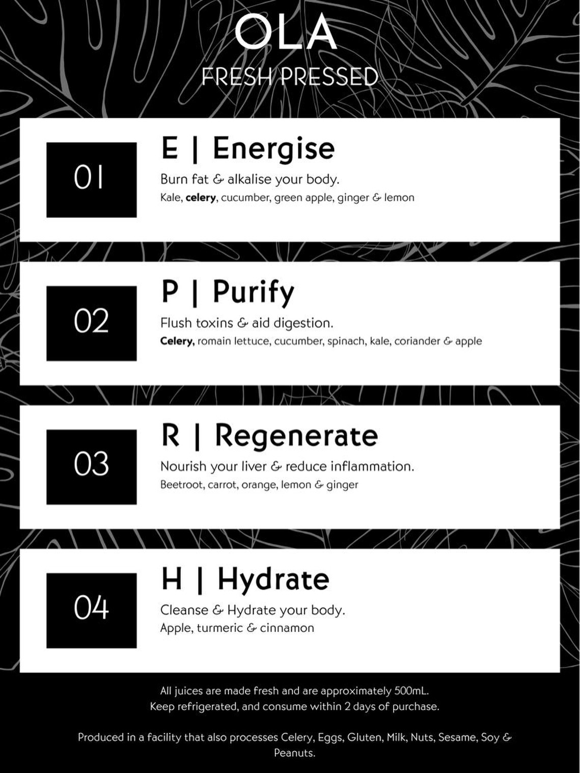 Who said JUICE CLEANSE?! 🥤
Why not start 2026 on the right foot and look after yourself with a new juice cleanse? Come down to Ola and try one of our amazing juices!
#juicecleanse #healthyliving #twyford #localbusiness