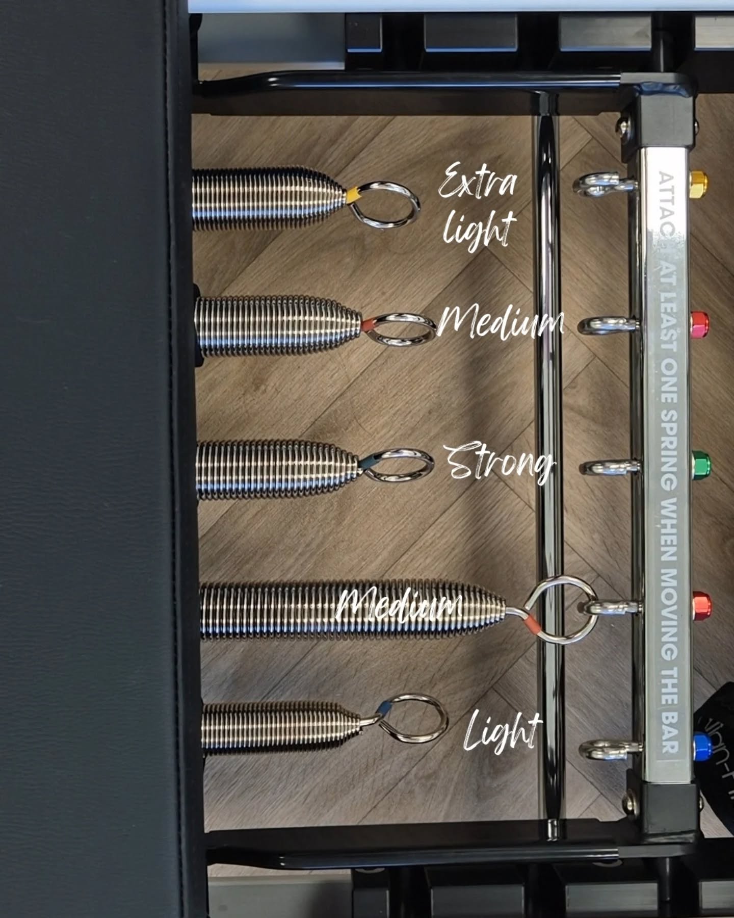 ๐๐ฏ๐๐ซ ๐ฐ๐จ๐ง๐๐๐ซ๐๐ ๐ฐ๐ก๐๐ญ ๐ญ๐ก๐ ๐ซ๐๐๐จ๐ซ๐ฆ๐๐ซ ๐ฌ๐ฉ๐ซ๐ข๐ง๐ ๐ซ๐๐ข๐ง๐๐จ๐ฐ ๐ฆ๐๐๐ง๐ฌ? ๐
Reformer springs are one of the most misunderstood parts of Pilates ๐ค More springs doesnโt always mean more intensity and sometimes lighter springs make movement more challenging.
At our studio, we use custom springs for a truly individualised Pilates experience โ because every body moves, loads, and stabilises differently.
Spring Colours Guide:
๐กย Yellowย โ Extra light (1-7 kg)
๐ตย Blueย โ Light (3-15 kg)
๐ดย Redย โ Medium (4-20 kg)
๐ขย Greenย โ Strong (5-30 kg)
Adjusting springs allows us to:
โข support joints and alignment
โข accommodate injuries or limitations
โข challenge strength and progression safely and intelligently
#PilatesEducation #ReformerPilates #Pilates #Reformer