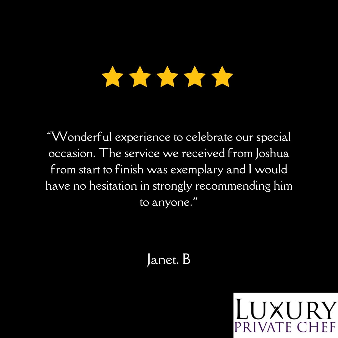 🤩 lovely 5 star review! Thank you ☺️
@luxuryprivatechef
#luxuryprivatechef #privatechef #food #5starreview #luxury