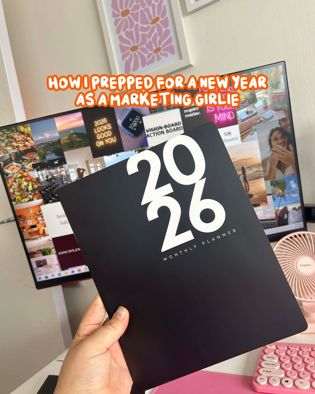 7 things I did to make 2026 my most intentional year yet.
Steal a step or seven, your future self will thank you 😉