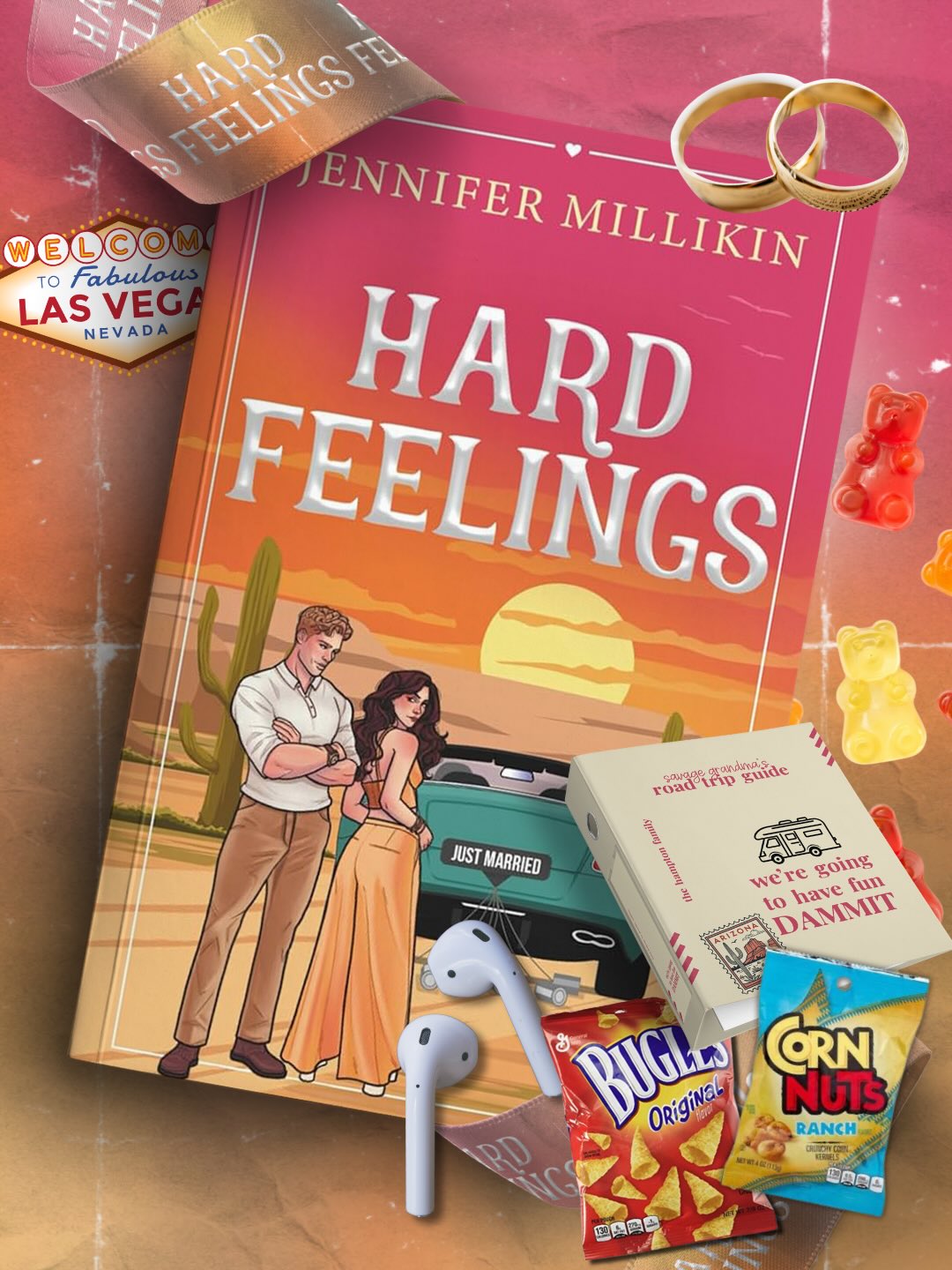 H A R D • F E E L I N G S
🎲
no notes. @jenmillwrites is my absolute favorite author. hard feelings is my favorite jennifer millikin book. i don’t have many words except read this book. listen to this audio. it is absolute perfection and my top read of 2025… even as a BETA.
•
thank you @jenmillwrites for allowing me to beta read this absolute joy. thank you @valentine_pr_ for the ALC - an incredible duet production by wesley mercer and miranda clay. i’m eternally grateful 🩷
•
please read or listen to this book, you will NOT regret this read. the perfect vegas marriage, road trip romance. with the most quirky characters and a look into all of my favorite places @jenmillwrites has written
•
jennifer millikin | hard feelings | vegas marriage | road trip | forced proximity | loathe to love | opposites attract
