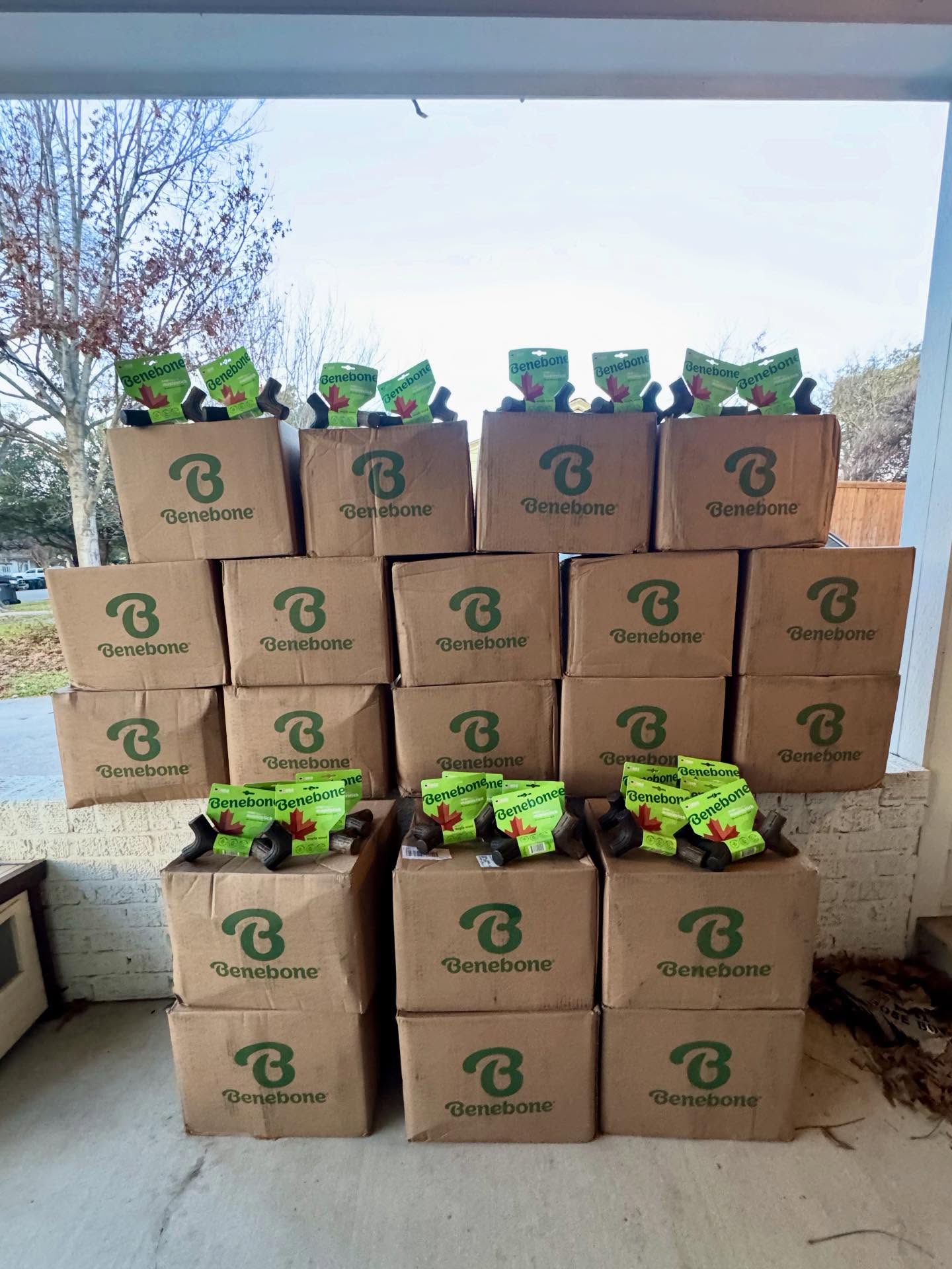 Spending the funds raised during @northtexasgivingday 2025 is in full swing, and the impact is already happening. We’ve been able to purchase supplies for the foster closet and enrichment program at Fort Worth Animal Care & Control for October, November, December, and January so far!
We’re especially excited to share that we purchased $3,000 worth of @mybenebone — 600 brand-new bones split between the North and South shelters, headed out today! This is our fifth year partnering with Benebone to replace and replenish much-loved bones, providing long-lasting in-kennel enrichment for thousands of dogs throughout the year.
None of this would be possible without your North Texas Giving Day donations. Thank you for showing up for shelter dogs in such a meaningful way. 💙