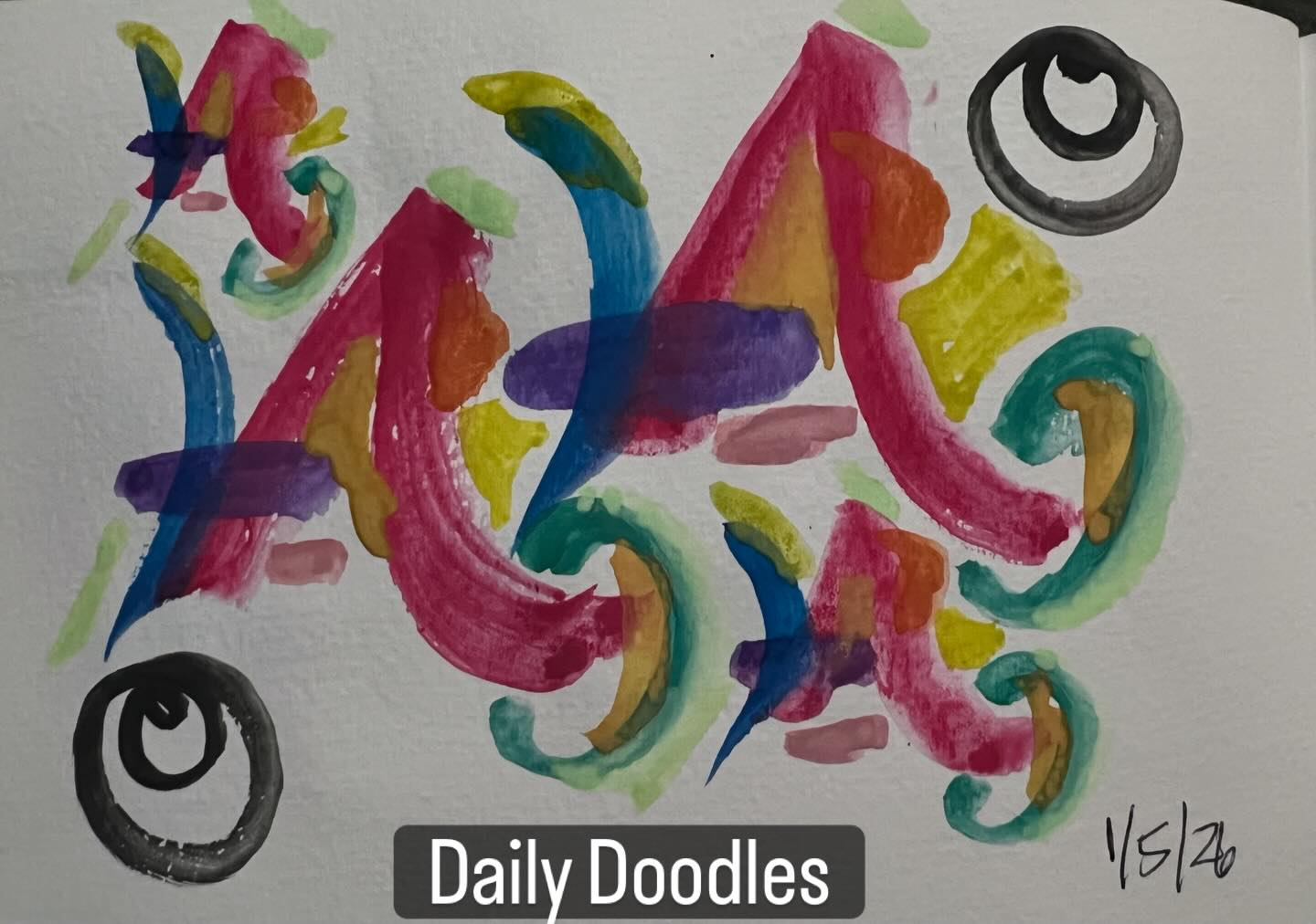 Building consistency one task, one day at a time. In a few days, I’ll add another task and “habit stack.”
How many times have you tried to start something or change something and failed? Could it be because you had too much on your plate, or were trying to start or change too many things at once? A lot of us are motivated by the popular definition of success that more is better, be it possessions, effort, money, achievements, power, whatever.
It’s taken me a while to disentangle myself from this thinking. There’s so much more to life than “more” — unless we’re talking about more joy, more love, more light, and more peace.
Do you want more ease and less pressure? Maybe certain responsibilities or relationships require more effort, so where can you ease up a bit? What small, sufficient action can you take?
#mpwrdjanuary2026 #progressoverperfection #smallsufficientsteps #dailydoodles