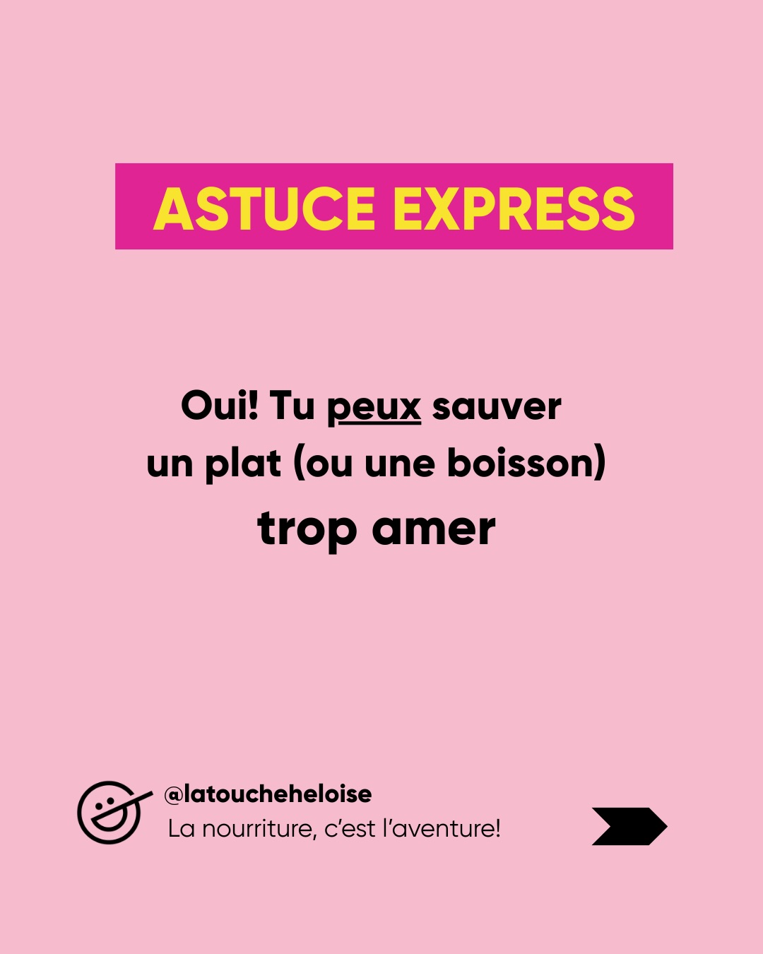 Aux prises avec un plat trop amer? Pas de problème! 🤗Tu peux facilement équilibrer le goût en utilisant un ou plusieurs antidotes comme le gras, le sucre ou le sel. Si l’amertume est due au fait que tu as cramé ton plat, ce sera plus difficile à rescaper par contre. 😅 #astuceculinaire #théoriedessaveurs #tropamer