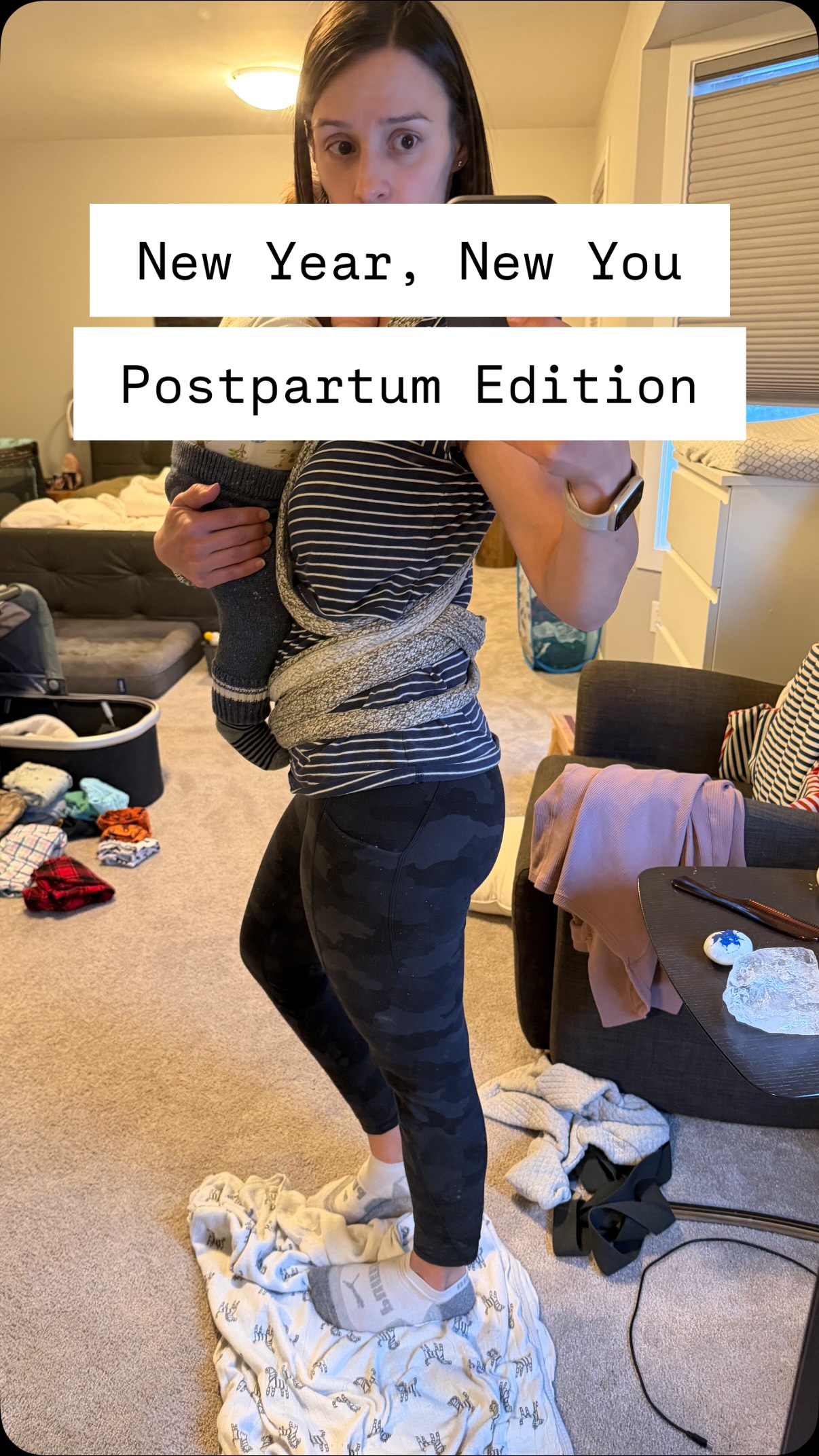 It’s hard not to see all the “new year, new you” resolutions and feel pulled to do all of it.
We joke in our house about “new year, same us” 😅
But honestly, all the pressure to reset and improve can make me feel anxious.
So instead, I’m focusing on recovering from carrying my third baby through a long pregnancy (every babe is always to snug to come out) so I can hold him as much as I want, feel pain-free, and slowly rebuild strength.
In this video, I’m giving some love to my SI joint (because it’s been talking to me lately).
✨ Hamstring nerve flossing
✨ Leg extensions for gentle core support
✨ Pelvic tilts on my back
✨ Finished with happy baby
If you’ve been feeling behind…
Or like you should be in the best shape of your life right now
Pause.
Take a breath.
You are exactly where you need to be.
Be kind to yourself, mama 🤍
#postpartumrecovery #fourthtrimester
#gentlemovement #postpartumhealing
#sijointpain #postpartumbody
#momrecovery #slowdownmama
#newmomlife #postpartumstrength
#nervoussystemcare #prenatalyoga
#postnatalyoga #calgarymoms
#canadianmoms #healthyhabits