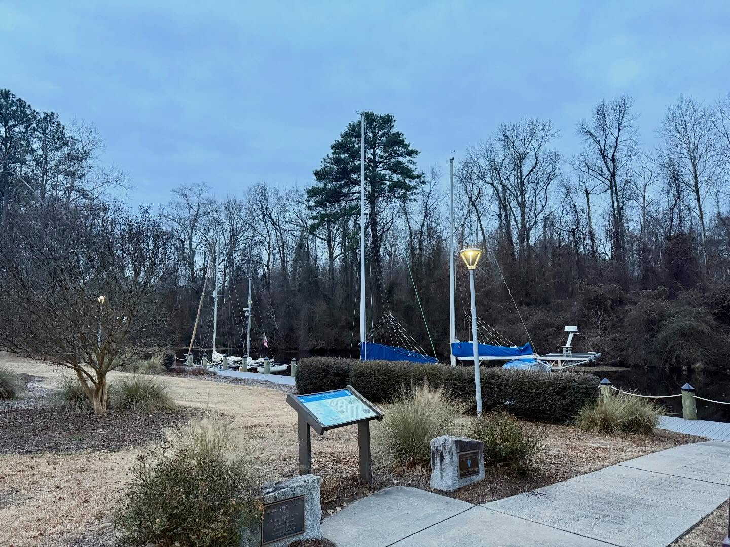 #FirstIn2026 staying at #DSCmm28 ๐ #2brothers2boats ๐ Thanks for choosing the #DismalSwampCanal @visitcamdennc @norfolkdistrict @waterwayguide @harbortownscruises @hatnenc @maritime_ministries @visitecity