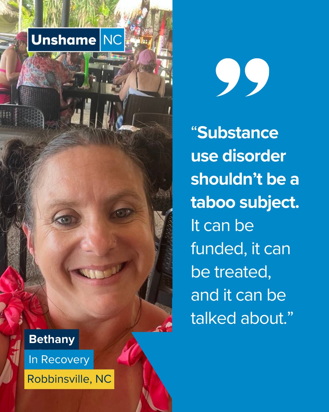 Bethany knows how important it is to talk about substance use disorder. 💬 The more we talk, the more people learn. That learning can lead to more awareness, more support, and better access to treatment and funding. These talks can start at home, and they truly matter. 💛
@annikamarienna