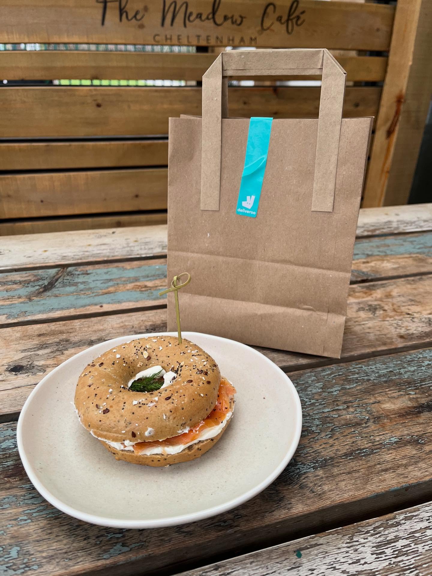 Drizzly day? Let us bring the bagels straight to you! 🌧️🥯💙
Find us on Deliveroo now! ☕️✨
#themeadowcafe #themeadowcafechelt #coffeeandcake #bagels #deliveroo