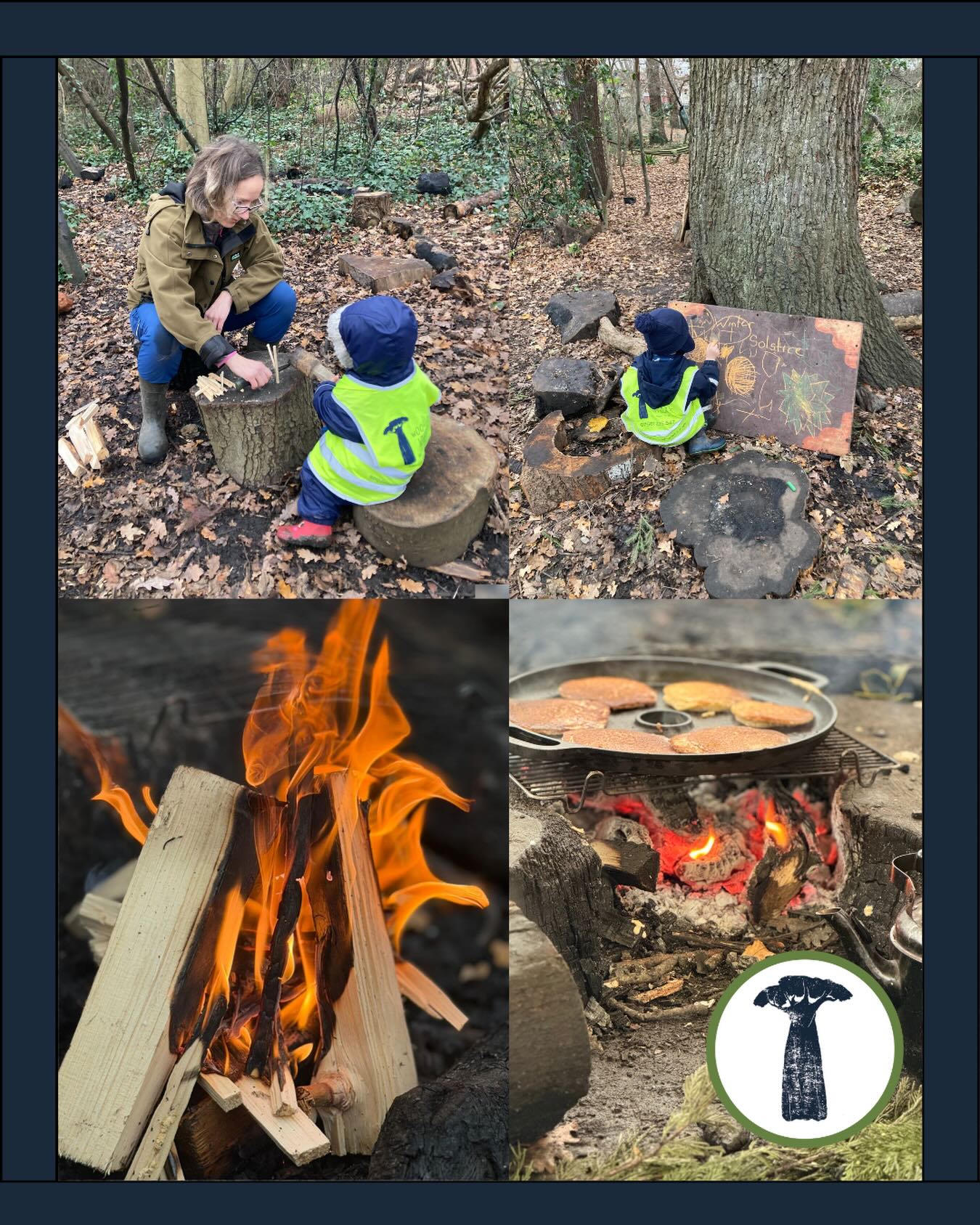 At Woodland Wanderers, our forest school ethos is at the heart of everything we do. We believe children learn best when they are given time, space, and trust to explore the natural world in their own way. Through hands-on experiences outdoors, children build confidence, resilience, and independence, while developing a genuine respect for nature. Whether it’s climbing, digging, observing insects, or simply sitting quietly in the woods, every experience has value and supports each child’s individual journey.
#myddletonroad #palmersgreenmums #boundsgreenmums