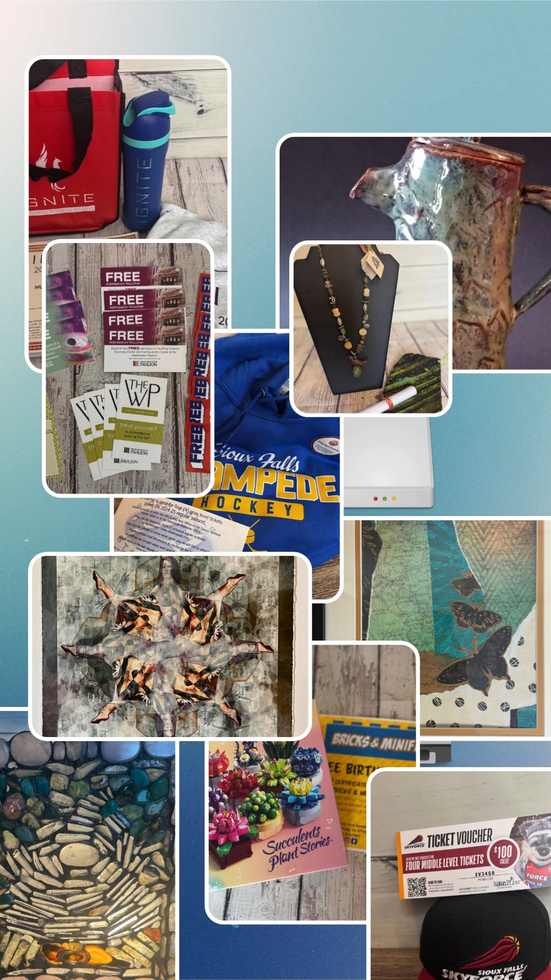 Our online auction is now open for bidding! We have curated an incredible selection of items, including: artwork, jewelry, cards, gift sets, and more!
Visit: https://app.galabid.com/doyouhearthemsing/items
#siouxfalls #humanrights #downtownsiouxfalls #southdakotaevents #siouxfallsevents