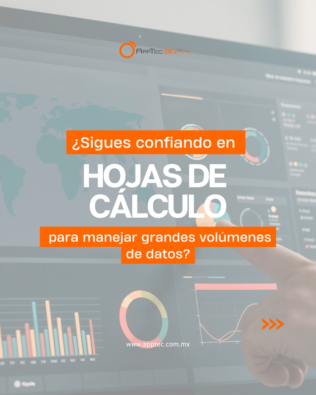 No permitas que tu análisis se hunda en datos desordenados.
En AppTec, te ayudamos a:
👉 Diagnosticar tu situación actual de datos
👉 Implementar la infraestructura que tu negocio necesita
👉Crear procesos automatizados para que la información fluya limpia y ordenada
Da el salto a la ingeniería de datos profesional. Contáctanos y transforma tus datos en tu mayor ventaja competitiva.