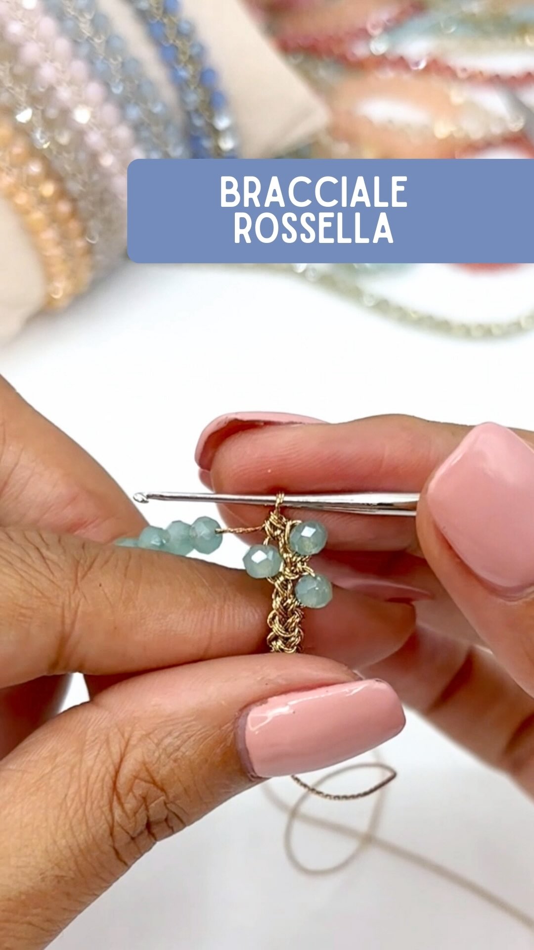 Bracciale Rossella
Filato Sorrento by @filieforme e cristalli da 4 mm
Uncinetto 1.25
#crochet #uncinetto #crochetbijoux #tonbonbijoux #filieforme