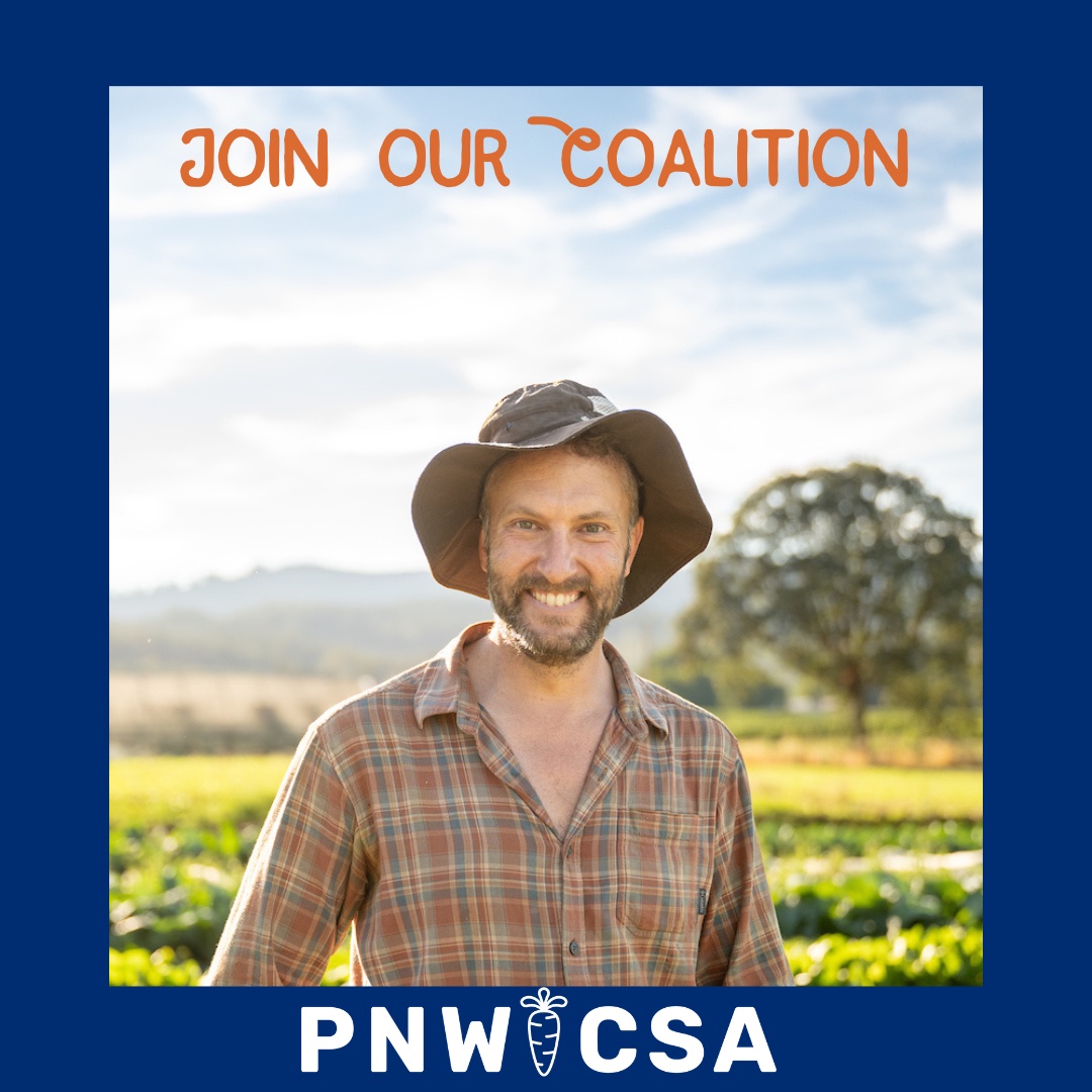 🌱 Farmers: it’s time to register for the 2026 season with the Pacific NW CSA Coalition.
Returning members:
Check your email. We sent you a personal link to a pre-filled registration form. Click it, review your info, and submit. Easy.
New to PNWCSA:
Welcome. Use the link in our linktree to register.
Why register?
• Get listed in the most accurate CSA directory in Oregon and Washington
• Table at the annual CSA Share Fair
• Access SNAP payment processing and Double Up Food Bucks for CSA
• Employer and organization drop-site matchmaking
• Promotion, events, farm tours, and farmer-to-farmer connection
• We handle the paperwork so you don’t have to
Membership dues are sliding scale and waived for BIPOC producers.
If you run a CSA and want to reach more members, get paid fairly, and make your shares accessible to more families, this is how you do it.
#PNWCSA #CSAFarmers #CommunitySupportedAgriculture #OregonFarms #WashingtonFarms #LocalFoodSystems #SNAP #DoubleUpFoodBucks #FarmerNetwork #CSAShareFair