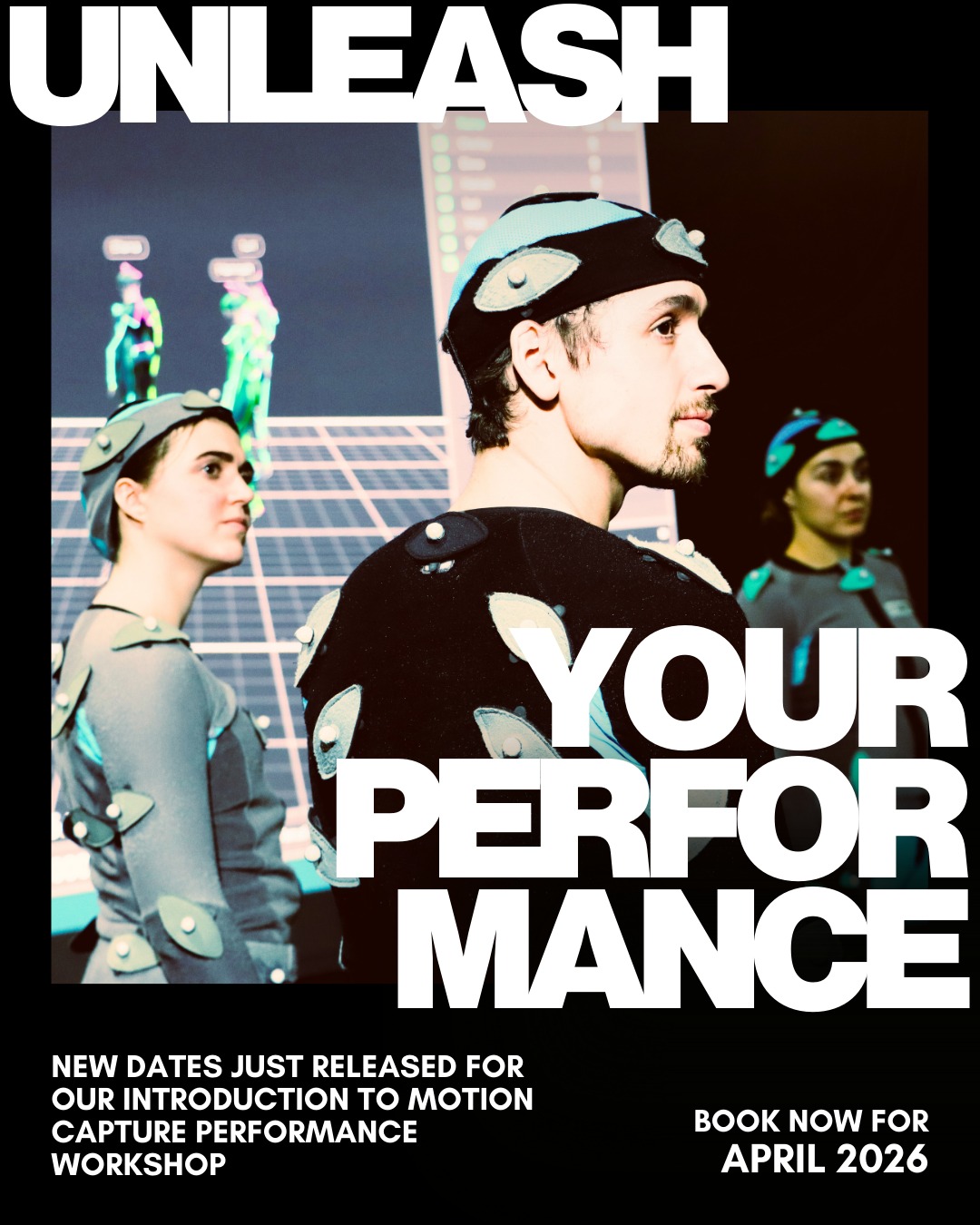 We’re excited to announce a new date for our Introduction to Motion Capture Performance Workshop! 🪄
We're now booking for April 2026 at our Central London studio.
Our courses are ideal for actors looking to upskill into a new industry and push their talent further.
Learn from our experts inside a commercial motion capture studio, with the same technology currently powering productions in AAA game studios and the film industry.
Plus, we give you the content you film on the day: perfect for a showreel or sizzle reel! 🔥
What are you waiting for? Book now at studiot3d.com!
#motioncapture #mocap #performancecapture #pcap #voiceactor #voiceover #voiceacting #actor #acting #londonactors #actorsUK #gaming #gamedev #games #filmmaking
