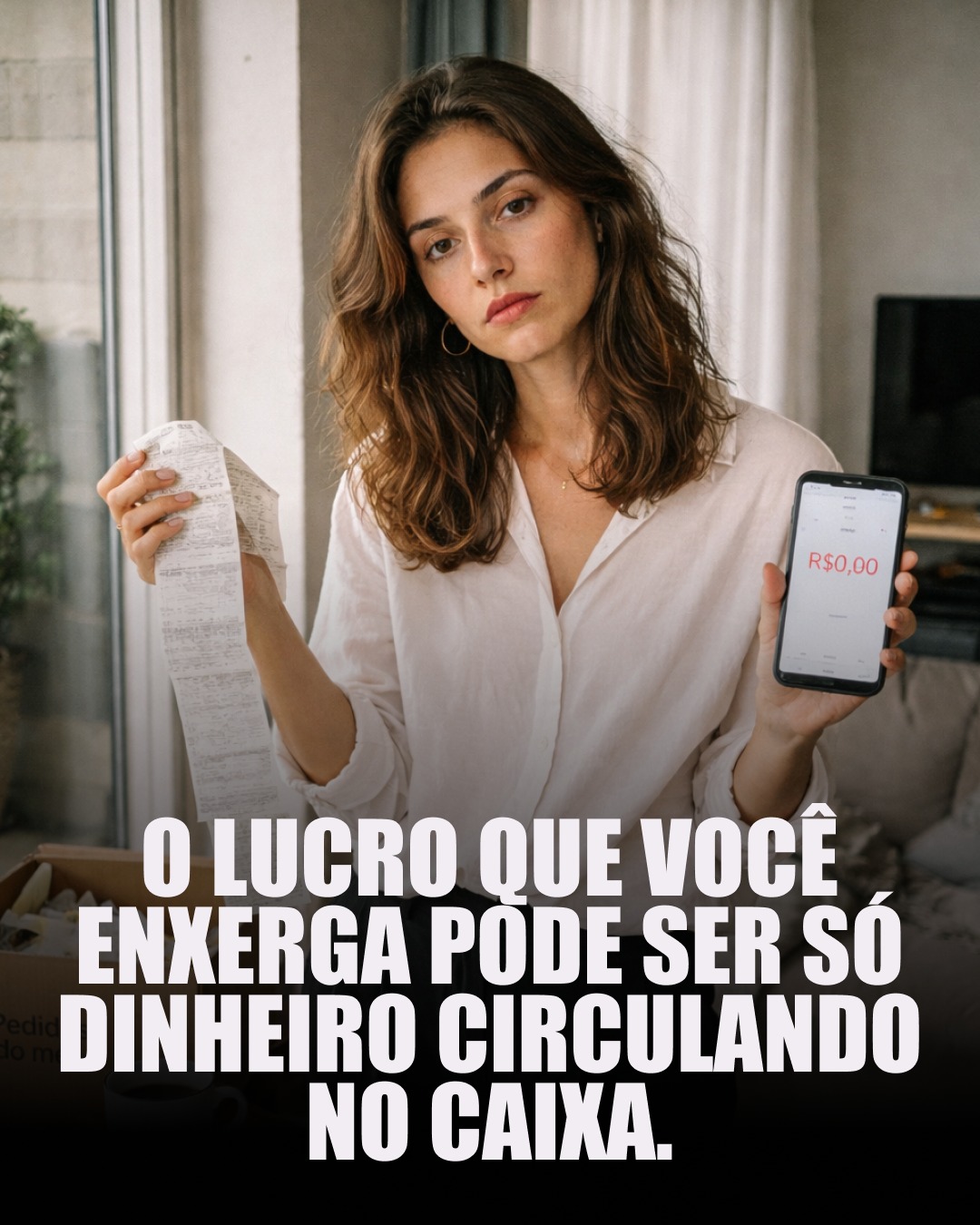 Você trabalha, vende, o dinheiro entra… mas a sensação é sempre a mesma: “não sobra”.
Esse é o sinal clássico de que o seu “lucro” pode ser só dinheiro circulando no caixa.
O motivo quase nunca é falta de cliente.
É falta de rotina de leitura: sem fechamento, sem separação, sem previsibilidade.
Consultoria financeira é isso:
instalar processo pra você saber o que é operação, retirada e imposto, antes do susto.
Quer que eu te diga onde seu caixa está “vazando”? Me chama com DIAGNÓSTICO.
#consultoriafinanceira #gestaofinanceira #planejamentofinanceiro #financasempresariais #fluxodecaixa #mulherempreendedora #medicoempreendedor