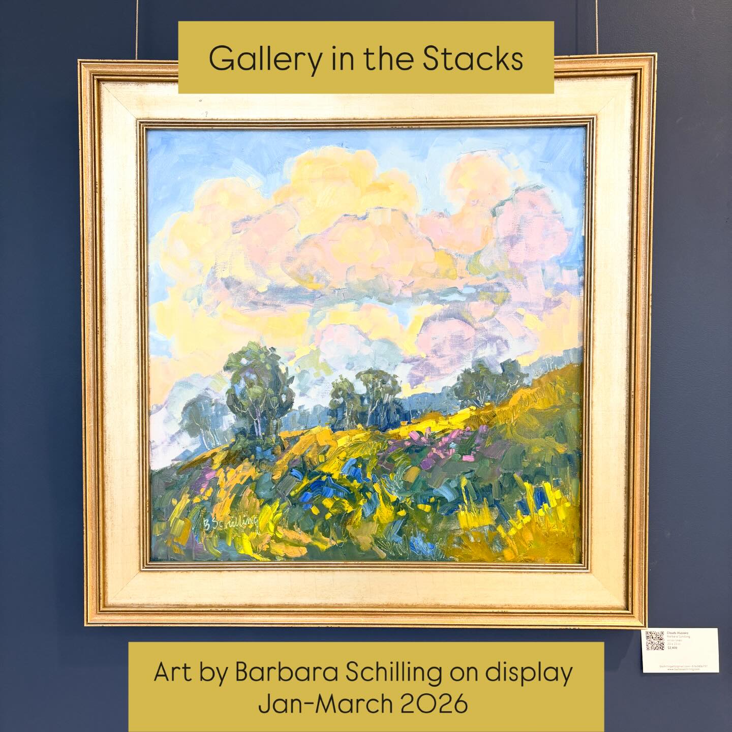 Did you know? The @adalibraryfriends hosts quarterly art exhibits featuring West Michigan artists in the “Gallery in the Stacks,” located in the main lobby area of the Amy Van Andel Library.
We are kicking off 2026 with an exhibit of work by Barbara Schilling. She describes her work as “contemporary impressionism,” in which she seeks “a balance between the abstract and the representational.”
Swing by the library to peruse Barbara’s stunning oil paintings and learn more at barbaraschilling.com 🎨
#libraryfriends #grandrapidsartists #discoverada #adabusinessassociation