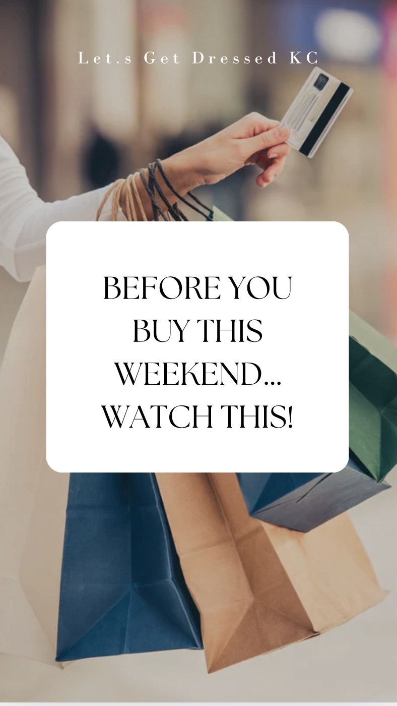Thinking about buying this weekend?? WATCH THIS before you check out!
Got a question, want my 👍 or 👎 down on a buying idea?? Let’s chat in the comments ⬇️
#personalstylist #personalstyle #style #shoppingtips shopping