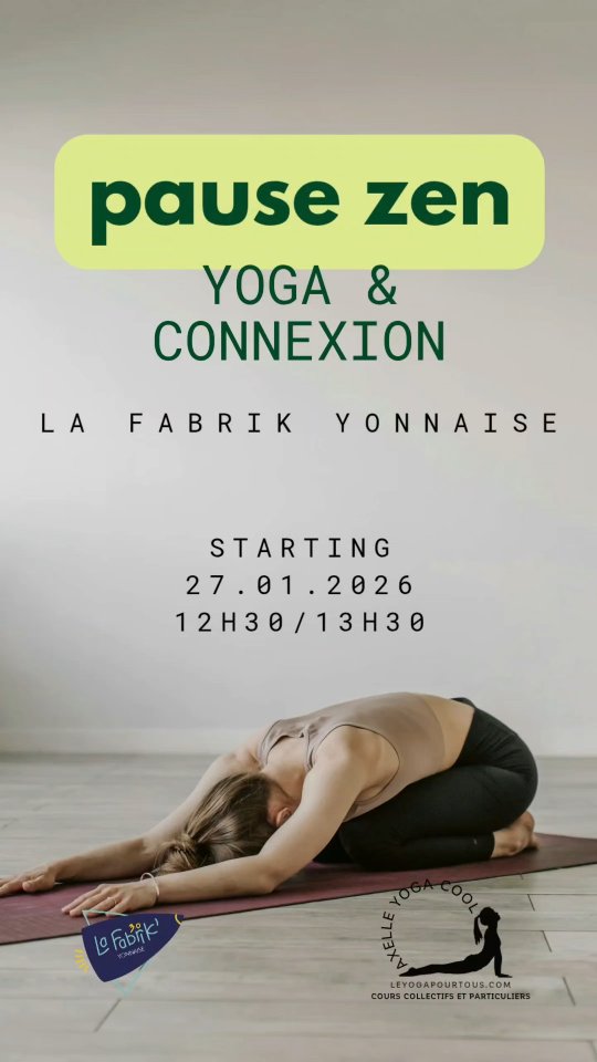 Entreprendre c’est la liberté...
Mais aussi parfois beaucoup de solitude.
Le besoin de connexion c’est vraiment fait ressentir sans avoir envie de revenir vers des cercles business trop cadrés
Les pauses zen @lafabrikyonnaise
c’est l'idée de créer
🌿 une parenthèse dans la semaine de travail
🧘♀️un temps pour bouger et respirer
🤝 un moment de convivialité entre actifs
Rdv à partir du mardi 27.01.2026 / 12h30 - 13h30
A la Fabrik yonnaise
👇info et inscription en bio
#coworking #entreprenariat #connexion