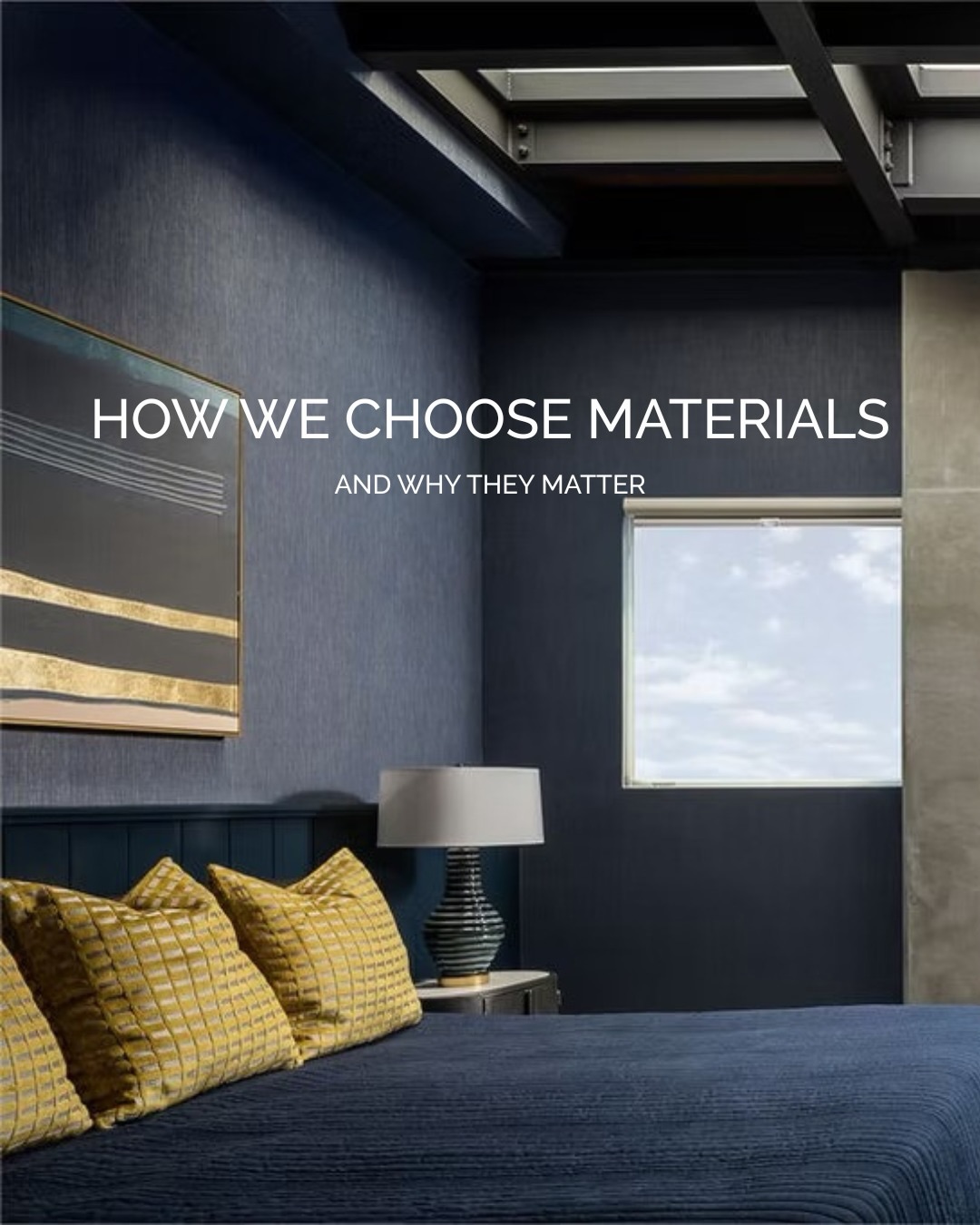 Materials we use. And why we love them.
Every material in this home was chosen with intention. Not to follow trends, but to support how the space feels and how it’s lived in.
We design through materials first. Color to create calm. Stone to ground the space. Texture instead of pattern. Plants as living balance. Each layer works quietly, shaping a home that feels composed, comfortable, and timeless.
Swipe through to see how each material plays its part.