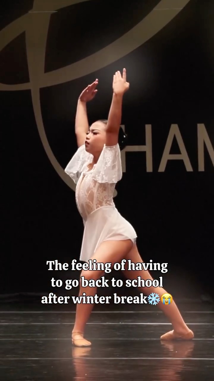Back to school! Beginning 2026 on the right foot.
Early mornings, packed schedules, and homework again can feel like a lot after winter break. If your dancer is easing back into the routine, that’s okay. Growth takes time, and balance matters.
We’re cheering on every dancer finding their rhythm again and reminding them that they are seen, supported, and never alone on this journey. You’ve got this.