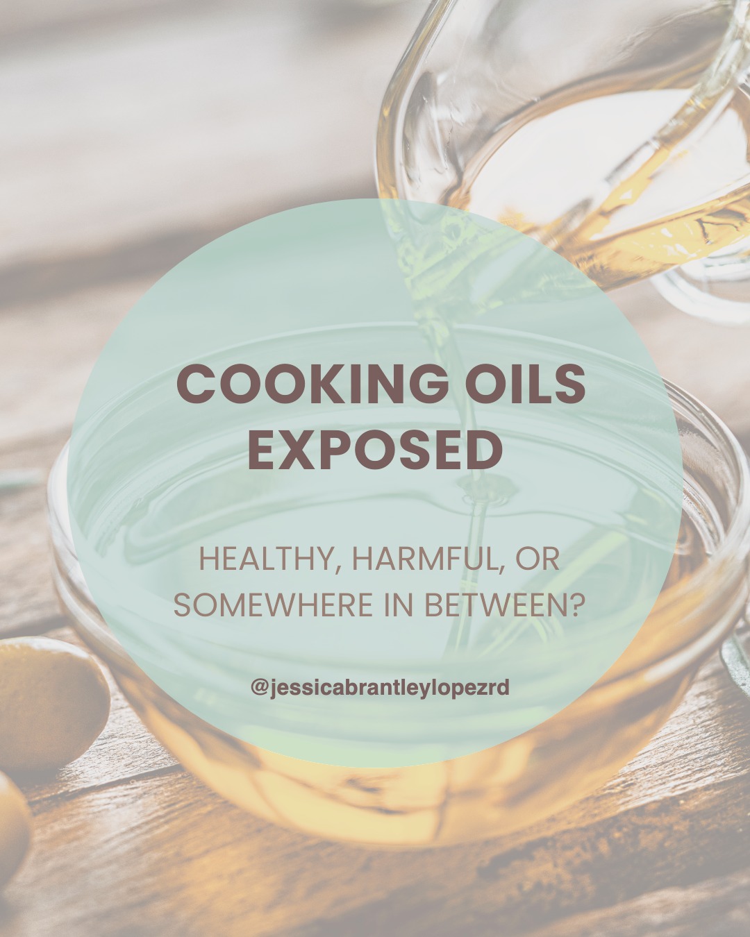 Cooking oils aren’t the villain they’re often made out to be — but context matters.
The type of oil you use, how you cook with it, and how often it shows up on your plate all play a role in your health.
Some oils hold up well to heat. Others are better used cold. And yes — marketing can make this more confusing than it needs to be.
In this carousel, I’m breaking down which oils are healthier, which to limit, and how to choose what works best for your kitchen.
💬 Which oil do you cook with most often?
💾 Save this post for your next grocery trip.
#dietitianapproved #balancednutrition #glp1friendly #coachellavalley
