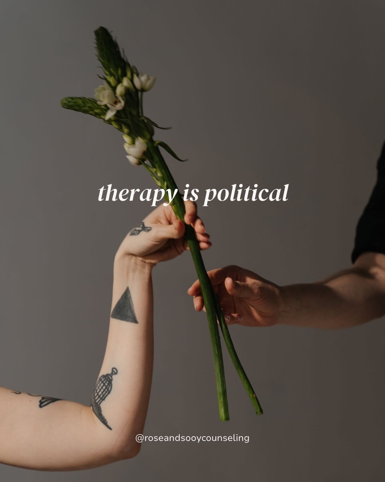 Our hearts are heavy today. In the wake of community trauma, isolation often amplifies the feeling of powerlessness. Leaning on others isnât just a comfort; itâs a form of collective resistance.
Healing doesnât happen in a vacuum; it happens in connection. Whether itâs a partner, a friend, a chosen family member, or a community group, we need each other to sustain the path forward. Now is the time to reach out to your safe people, those who validate your grief and remind you that you are not alone.
This much grief and alarm is hard on the body. Our mental well-being is inextricably linked to the systems we live within. While not a systemic solution, self-care is our most vital survival tool. Log off and rest your eyes. Touch the earth and find small joys. Thereâs no one right way to feel; be gentle with your nervous system.
We stand with you in solidarity.
#socialjustice #therapyispolitical #healinghappenstogether #therapycommunity #nervoussystem