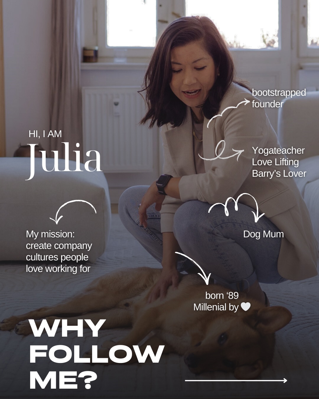 My mission is to create more company cultures where people love to work and can thrive at the same time. I believe in high performance, yoga and longevity.
I want to see more founders changing the world and am here to help you build your companies.
And I’ll share my story along the way - as I was told several times now - it’s somewhat interesting and people want to learn from it.
Who are you? LMK in the comment section 🫶