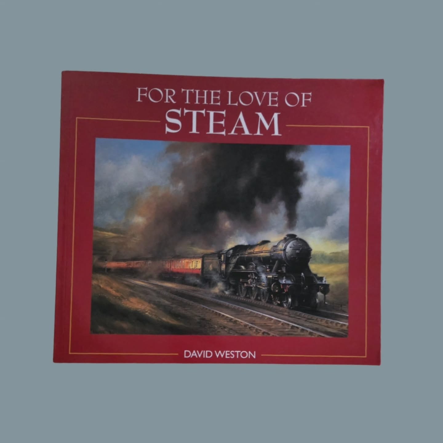 For the Love of Steam – David Weston (Paperback) | Railway Art & Steam Train Book
.
If you’re a lover of steam #locomotives, railway heritage, and atmospheric vintage-inspired artwork, For the Love of Steam by celebrated #railway artist David Weston is an absolute treasure.
#booklover #stufftoyouandme #objetdart