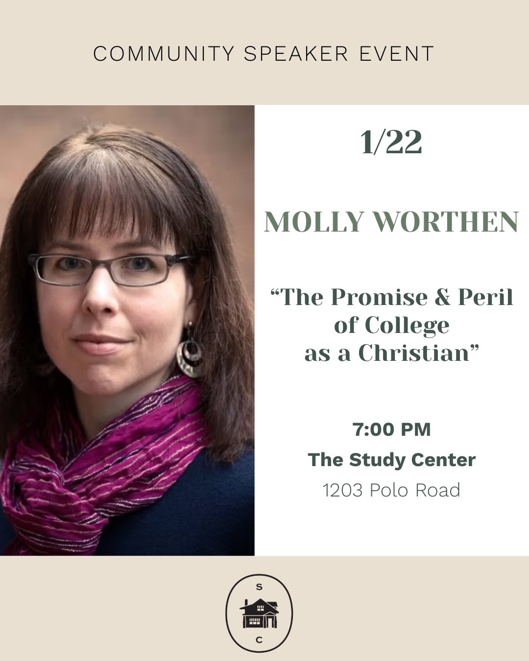 📣 COMMUNITY SPEAKER SERIES - we’ve announced 3 speakers for our community speaker series this spring! Details and RSVP links available on our website, we hope you can join us!