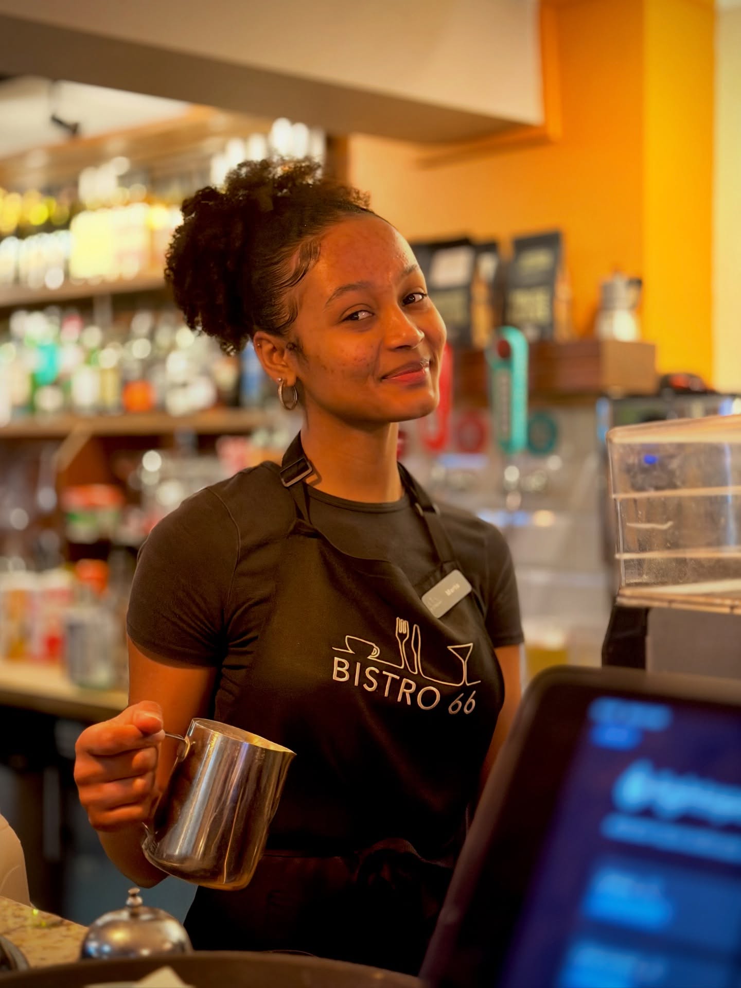 Sad day at Bistro66 today :( 💔
Our dear Marta (aka Speedy Gonzales 🏃♀️💨) is stepping out for her next adventure and today is her last day with us.
Goodbyes always suck, but what stays are the laughs, the chaos, and the best memories. She has basically grown up here, and it’s been such a joy having our ultimate all-rounder around every single day.
Wishing you a journey full of adventure and love. So grateful to have had you on our team.
Always family
Love, Bistro fam 🙂↕️🧡