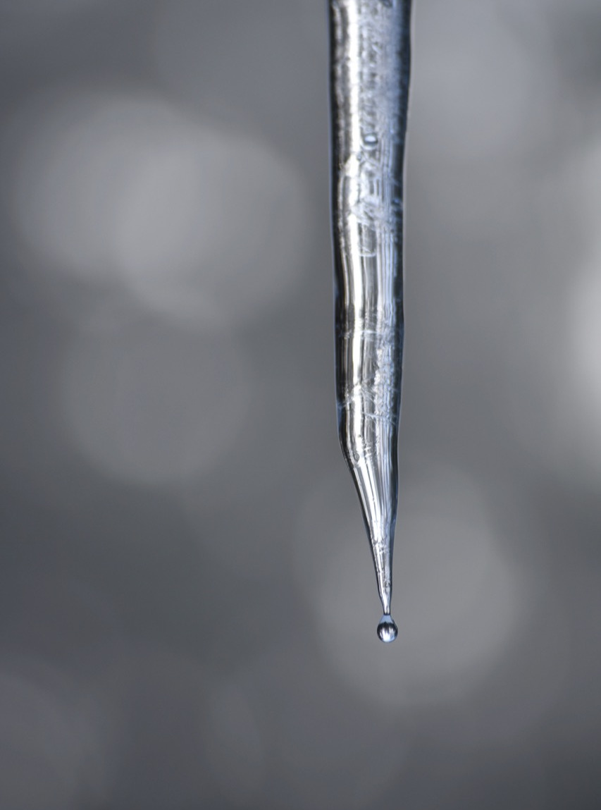 Jan 11 - Beauty everyday - one drop at a time while thawing