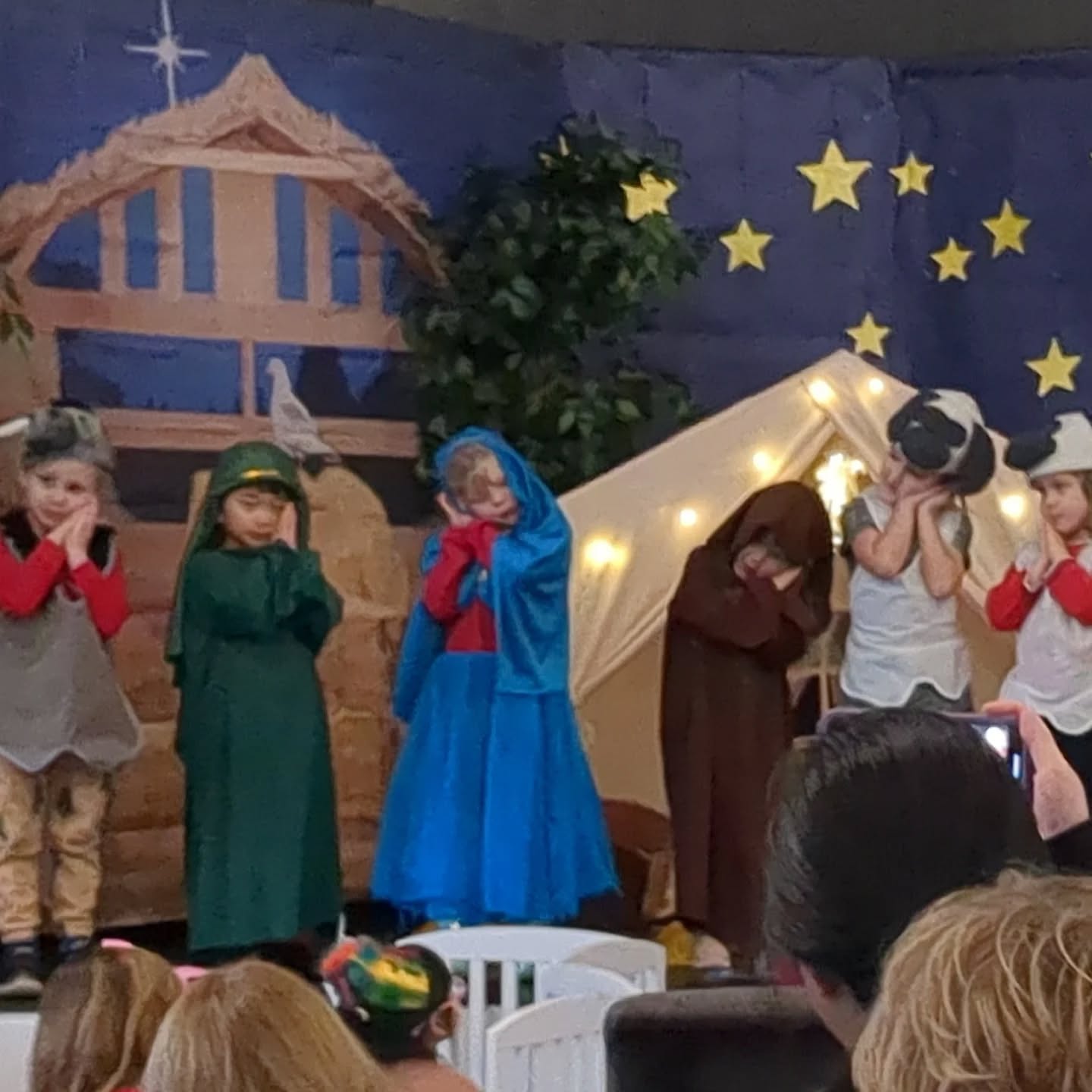Starting the new year by looking back at our Christmas Program! The kids did such a wonderful job portraying the Nativity Story. #christianpreschool #jesusisthereasonfortheseason #veritasatelmwood