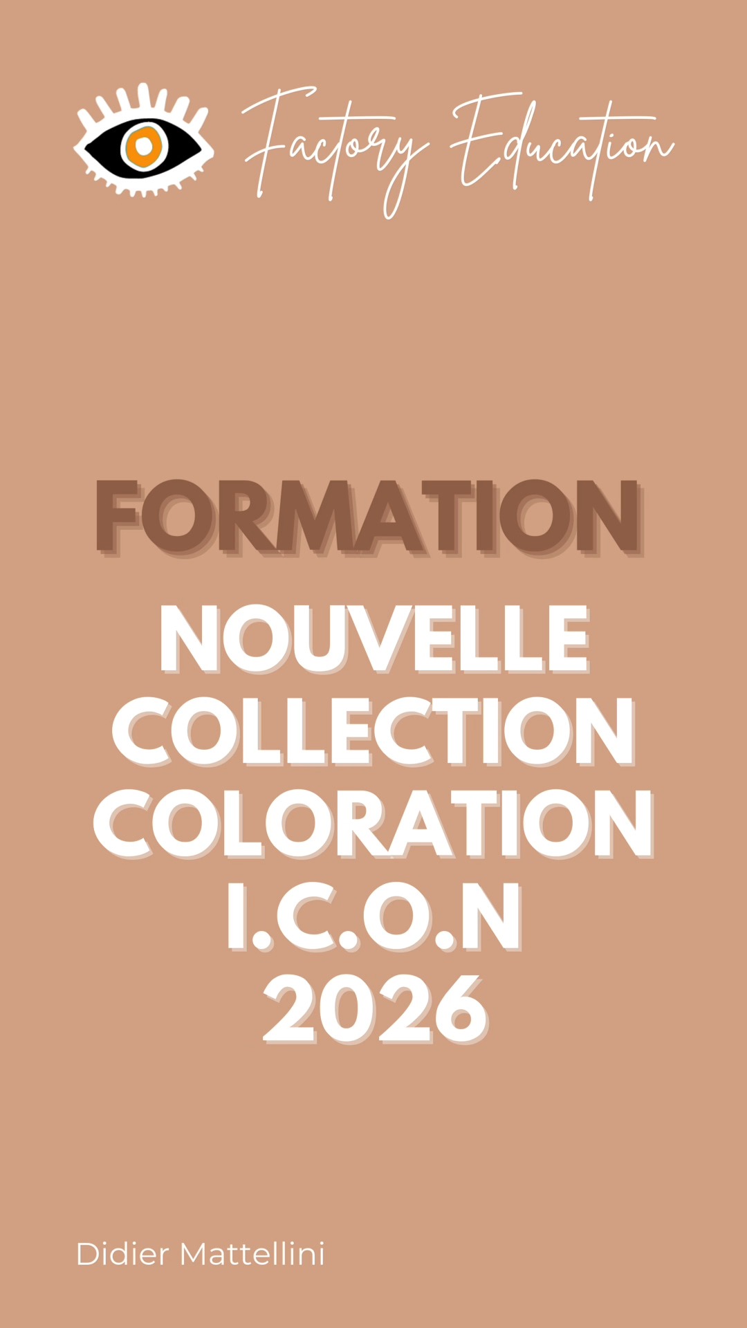 Formation Nouvelle Collection Coloration 2026 développée par l’équipe artistique
internationale I.C.O.N.
#hair #factoryeducation #formation #iconacademy