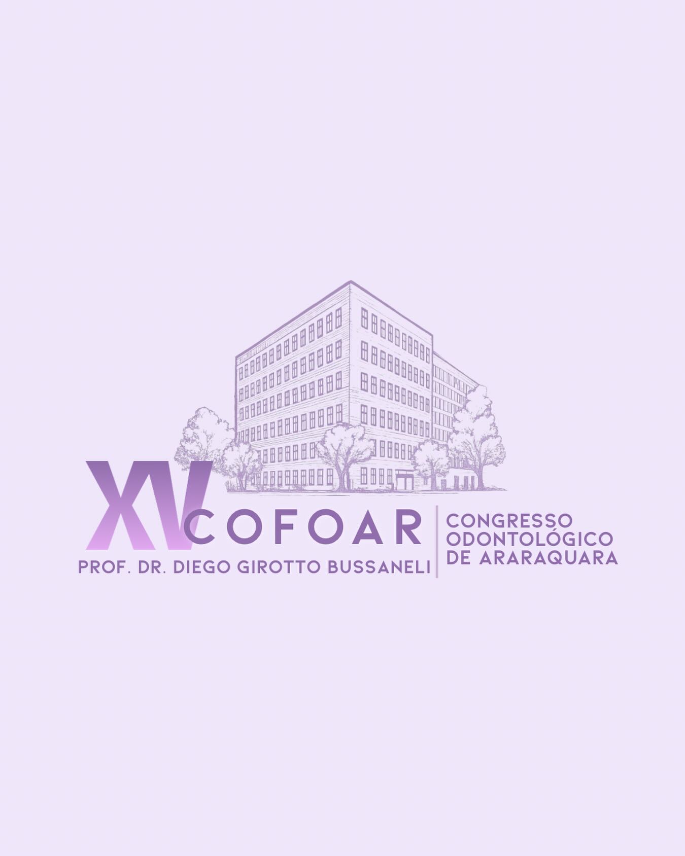 ✨ É com enorme prazer que apresentamos oficialmente o logo do 15º Congresso Odontológico de Araraquara – Prof. Dr. Diego Girotto Bussaneli ✨💜
Hoje damos início aos preparativos para um novo ciclo de experiências, aprendizados e conexões para todos que fazem parte deste congresso.
Fiquem atentos nas próximas publicações… especialmente você que deseja fazer parte da comissão organizadora 👀💜