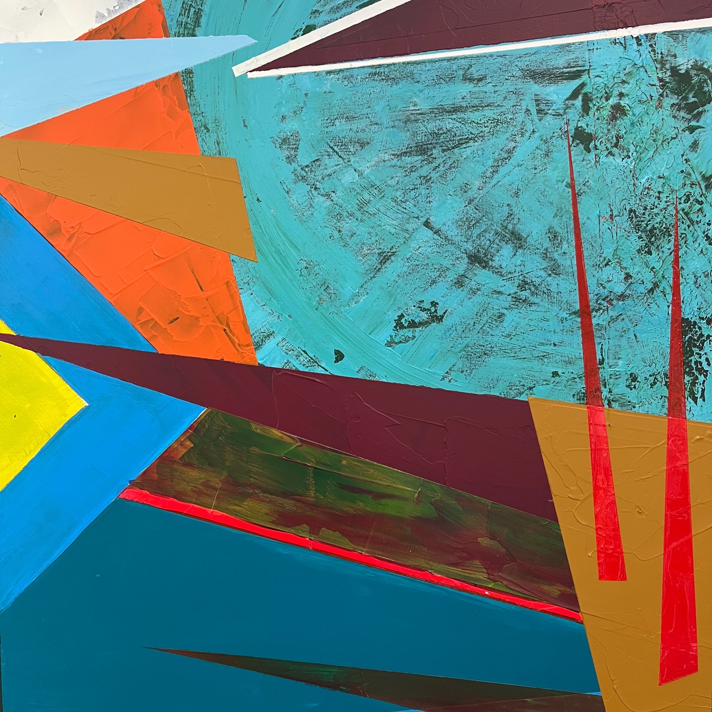 TY Fine Art
'Geometric Abstraction'
A2 Acrylic on wood