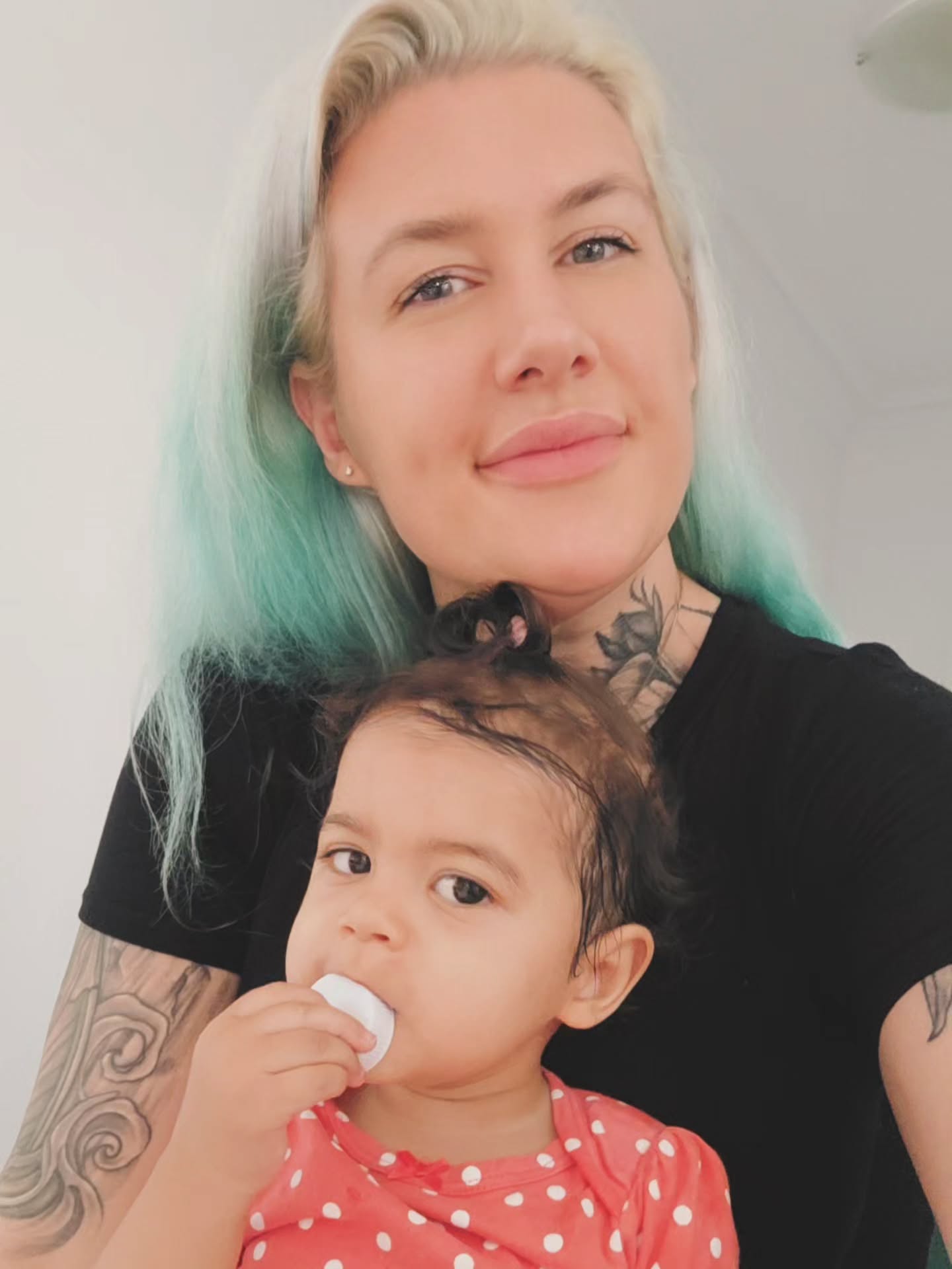 Queen side eye strikes again... one day.. just once.. I will get a cute photo of us together 😅...
This is her best "I know you're going to work and how dare you" face...
#mumlife #mumsinbusinessinaustralia