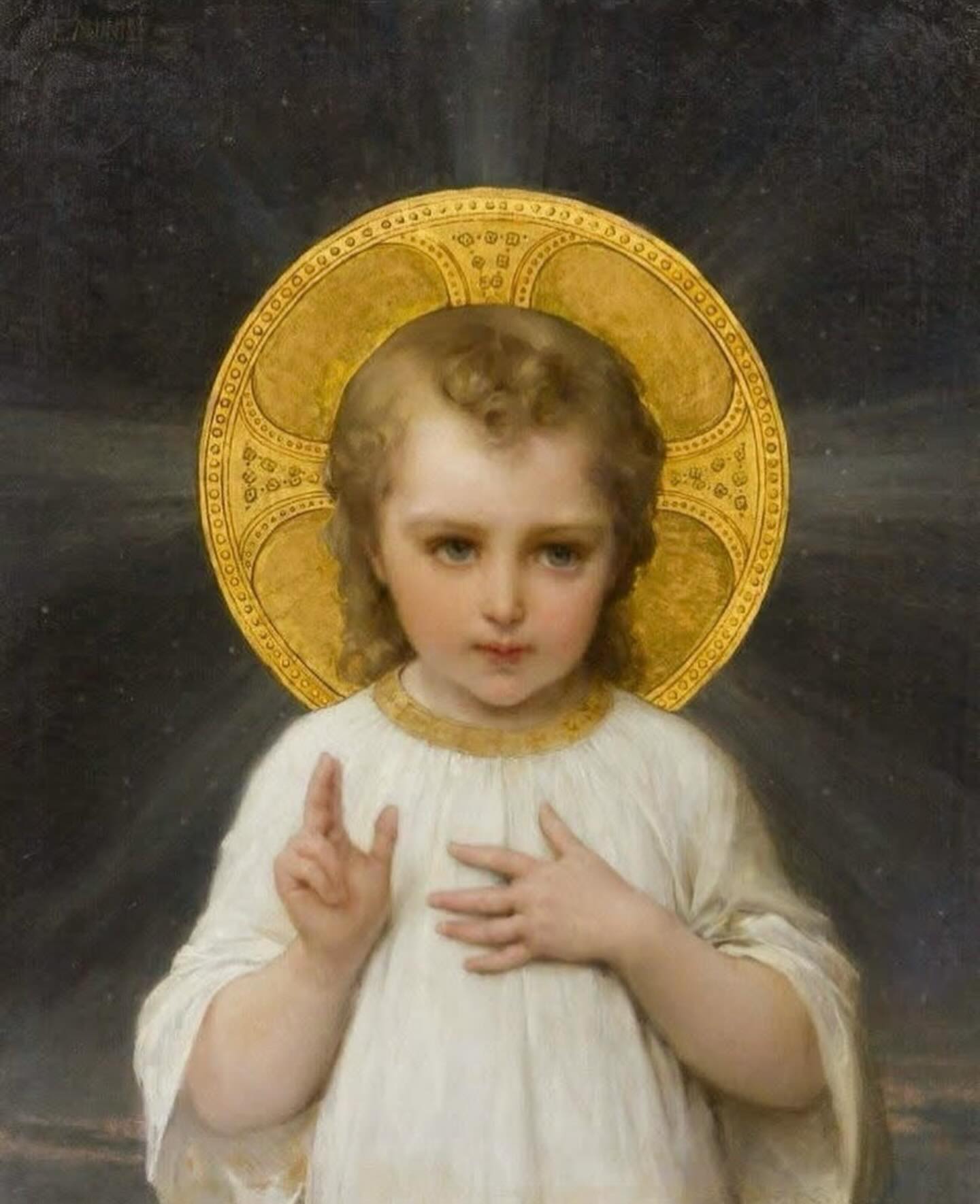 Lecture de l’Évangile pour le Troisième Dimanche de l’Hiver
Un jour, alors que Ieshu l’enfant était dans un vignoble avec Ioseph, un esprit qui lui ressemblait entra dans la maison où se trouvait Miriam, et comme elle pensait que c’était Ieshu, il lui dit : « Où est Ieshu, mon frère, afin que je puisse le rencontrer ? » Lorsqu’il lui dit cela, Miriam fut embarrassée, pensant qu’il s’agissait d’un esprit venu la mettre à l’épreuve. Elle le prit donc et l’attacha au pied du lit dans la maison, jusqu’à ce qu’elle retrouve son fils et Ioseph dans le champ. Ioseph était occupé à planter les vignes. Lorsque Ieshu entendit ces choses racontées à Ioseph, il dit : « Où puis-je le voir ? » Ioseph, troublé, se rendit avec lui à la maison, trouvèrent l’esprit attaché au lit et, après l’avoir regardé, ils se rendirent compte qu’il ressemblait à Ieshu. Et celui qui était attaché au lit se détacha, embrassa Ieshu, ils s’embrassèrent l’un l’autre et devinrent une seule et même personne.
Image : « Jésus » par Émile Munier, 1893.