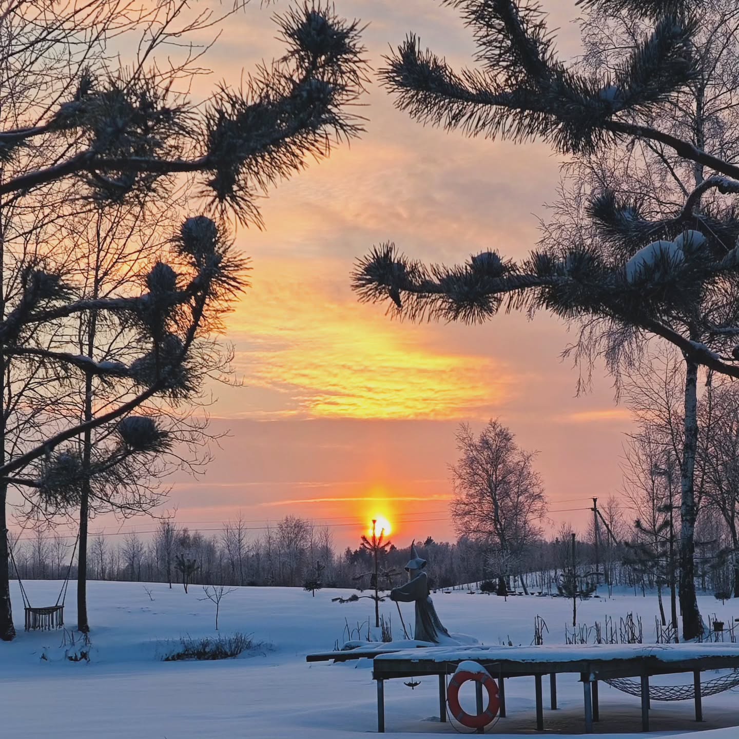 Be patient and calm. Even this winter weather is a small miracle — summer will come eventually ✨✨✨