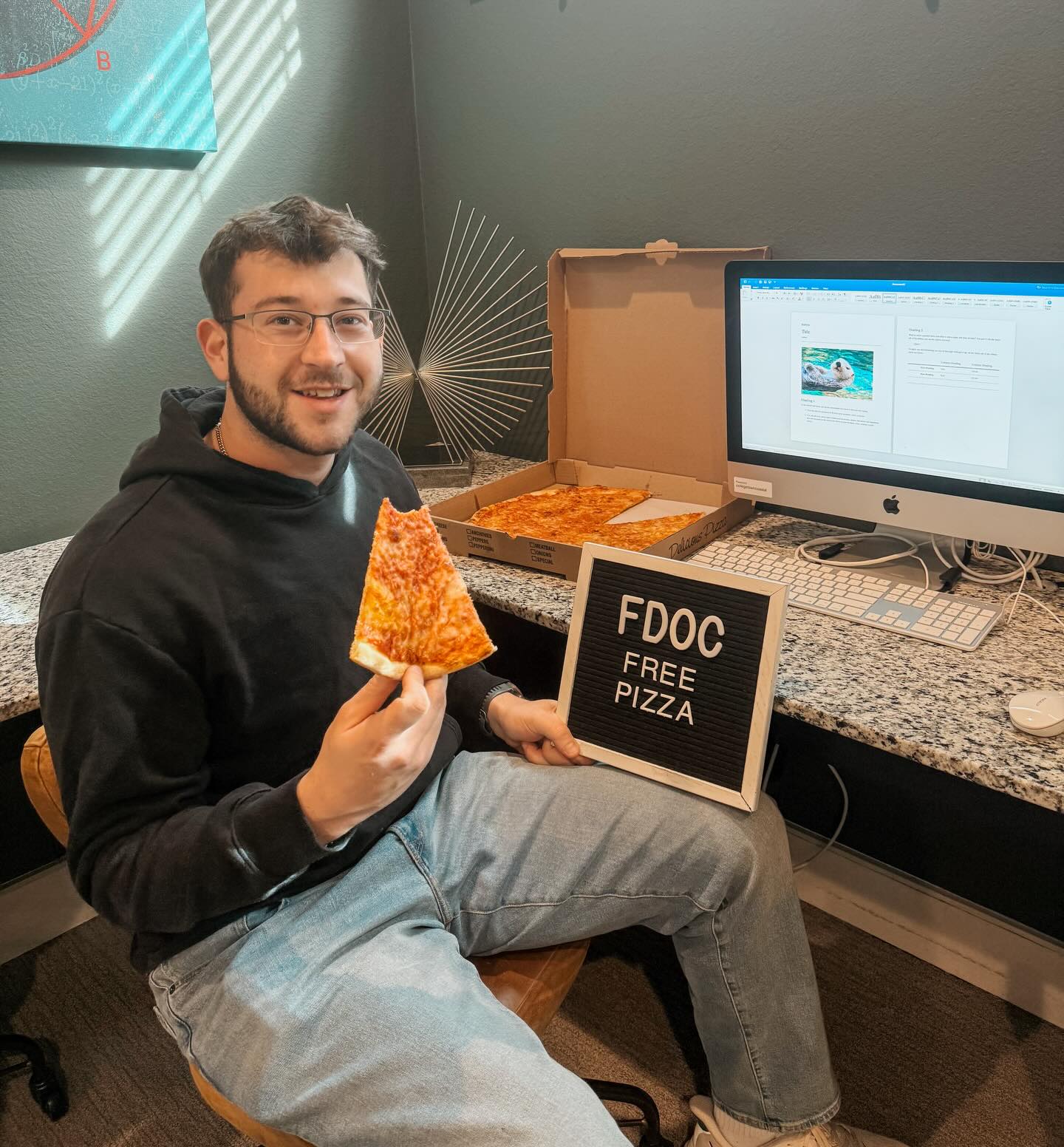 WHO WANTS PIZZA
It’s the first day of classes and National Pizza Week, so swing by the office and grab a slice on us.
First come, first serve while it lasts.
While you’re here, leave us a Google Review.
We’ll appreciate you forever.
Let’s kick off the semester the right way.
#CollegeTownCommunities #LiveWithin