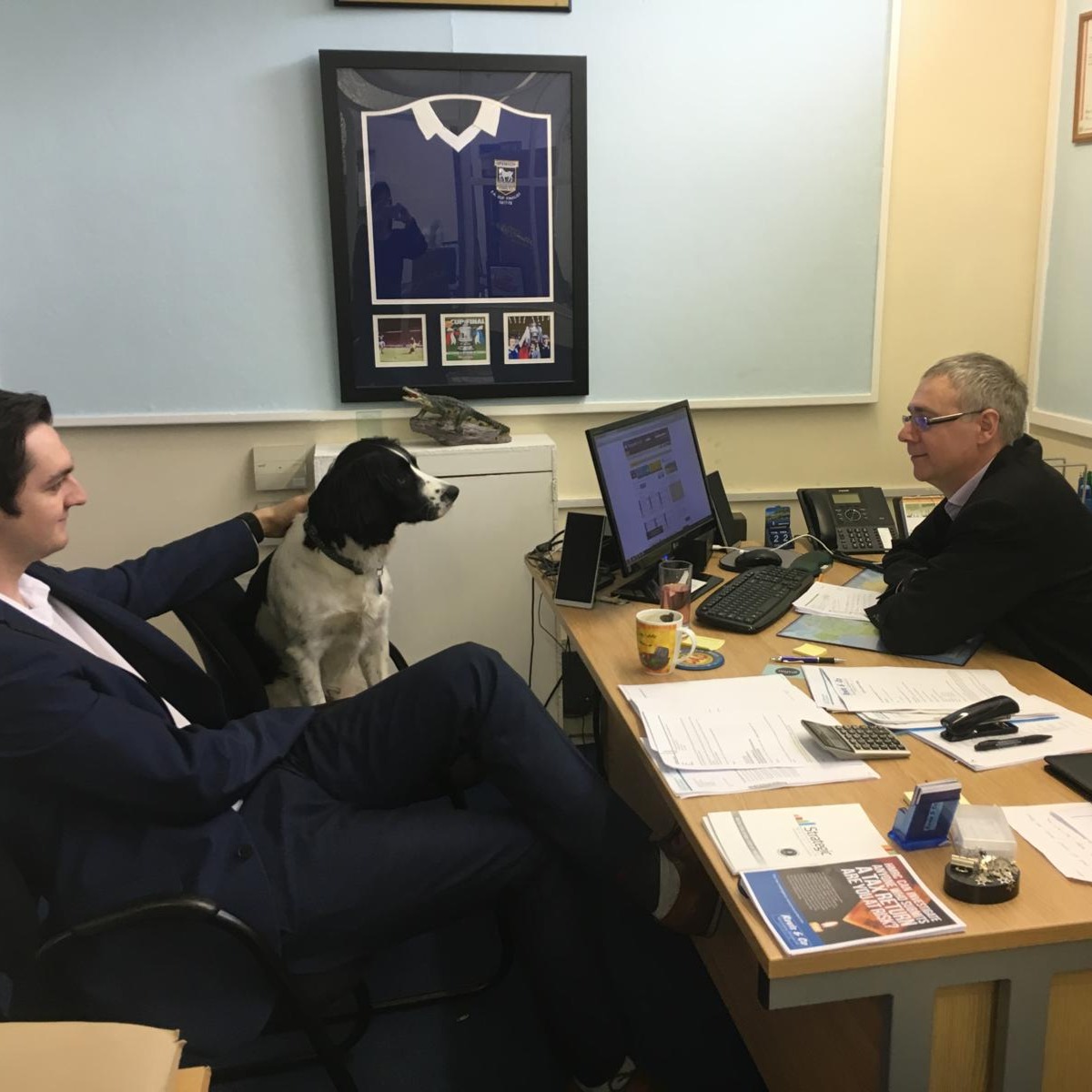 Our beloved barketing manager Ringo became an angel on 23/12/2025.
Ringo was part of the fabric of our small firm. From greeting clients at the door to quietly supervising from his favourite spot in the office, he had a way of making everyone feel welcome, and he brought more than a few smiles to even the busiest of days.
While his job title of barketing manager may have been light-hearted, his impact on all of us was very real. Ringo was extremely loved by all here at Revis & Co, and his passing is a sad moment for us all.
These photos capture just a few of the moments that made Ringo such a special part of our team ❤️🐾