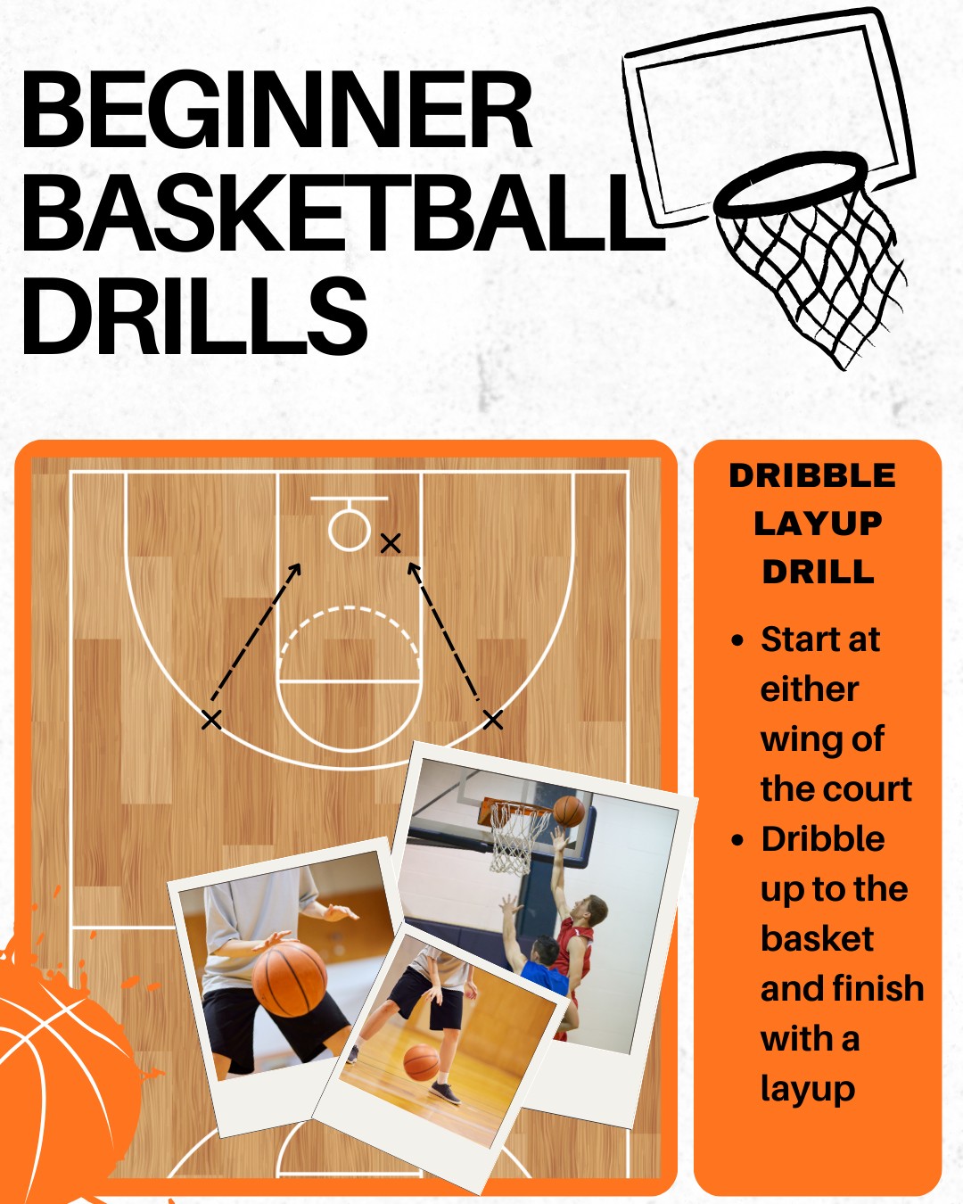 This one goes out to players just starting out no matter the age, or even those needing a good warmup! The drill focuses on beginning players ball handling and dribbling skills. ⛹️
https://www.igotnextinc.com/
#basketball#youth#explorepage